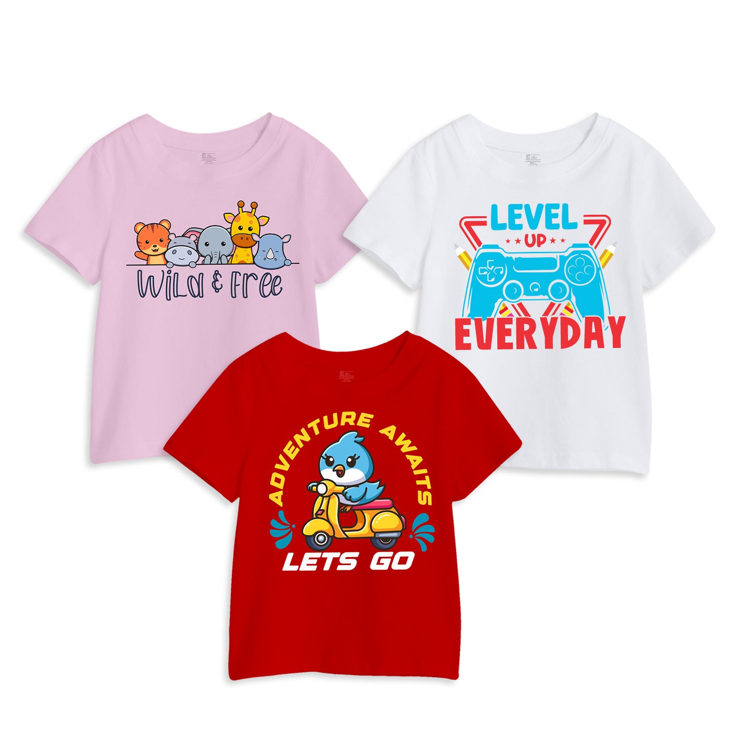 Infant t-shirt pack_ Cuddle Couture Trio
