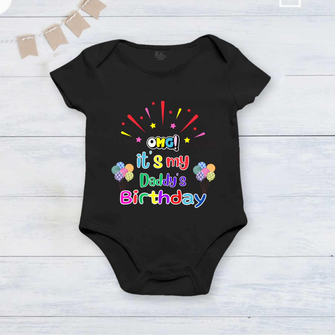 New Black onesie_ It's my daddy's birthday!!