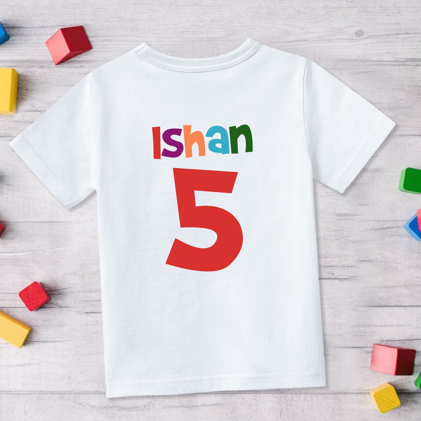 Cousin Squad with Customised Name_ White Tee