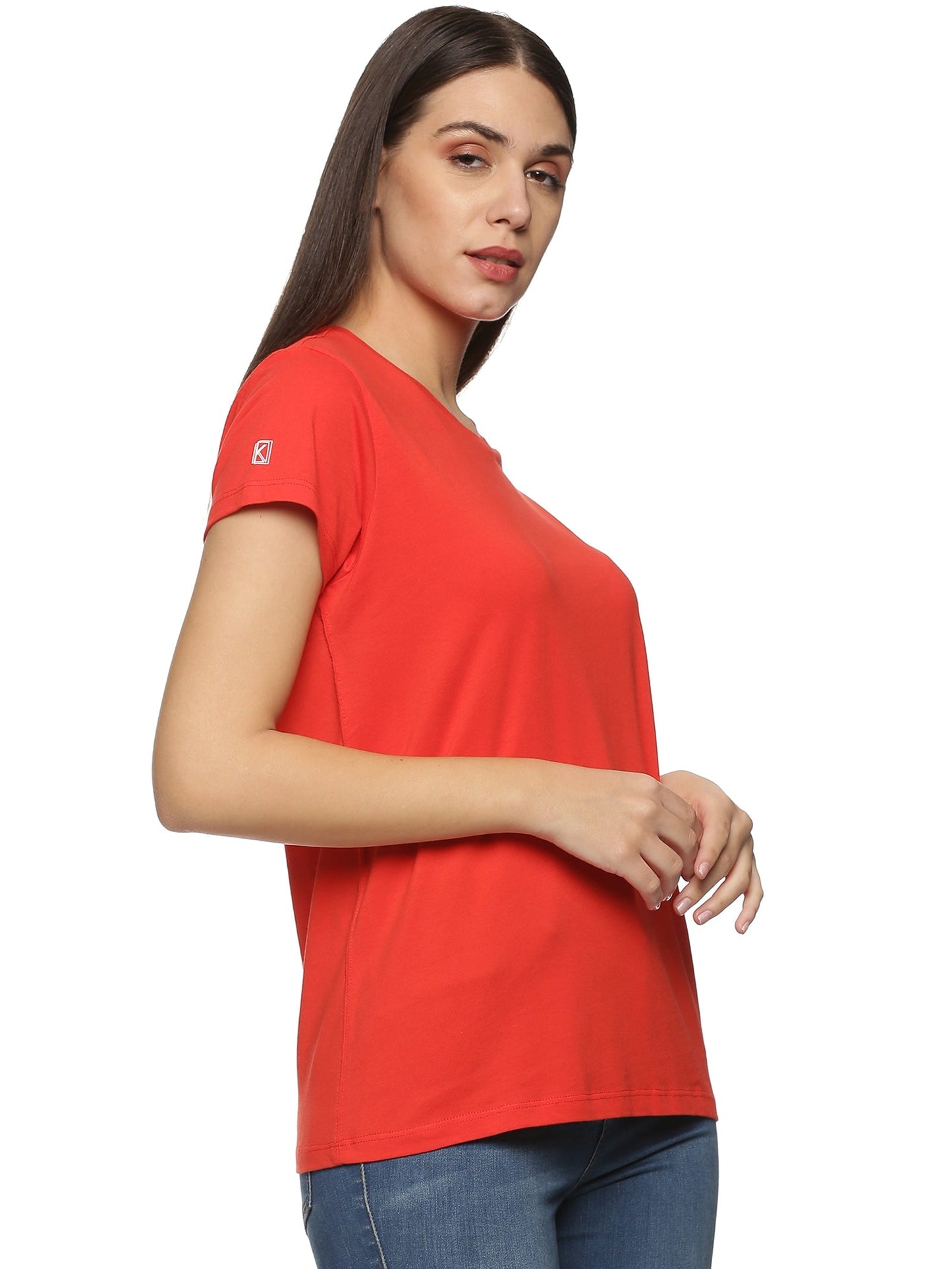 Women Round Neck Cotton Tee - Pack of 2