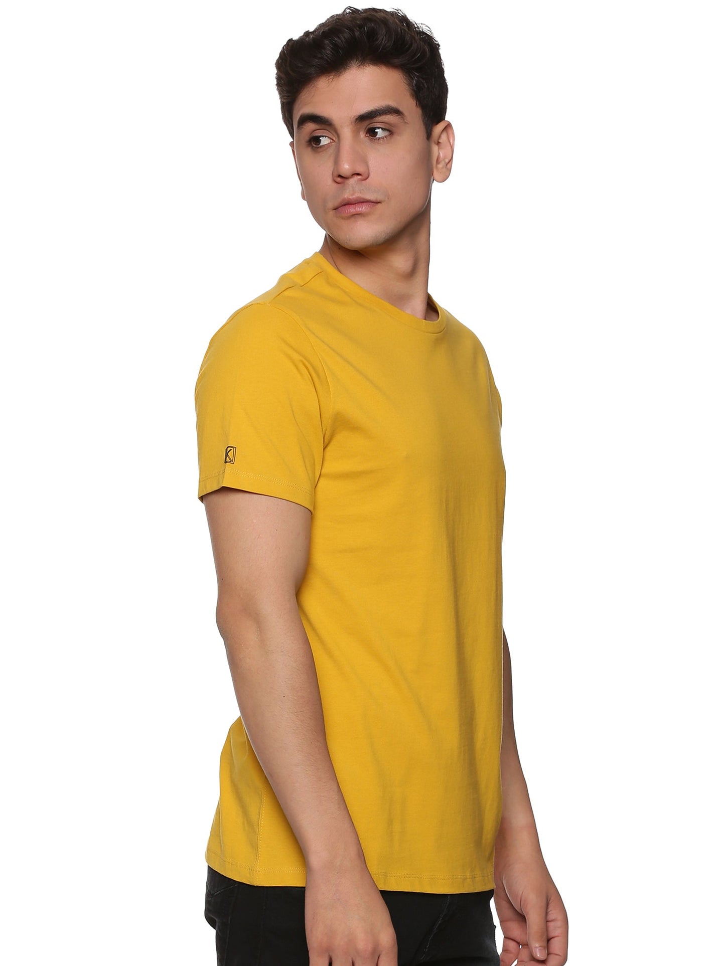 Men Round Neck Basic Organic T-Shirt - Pack Of 3 (Premium)