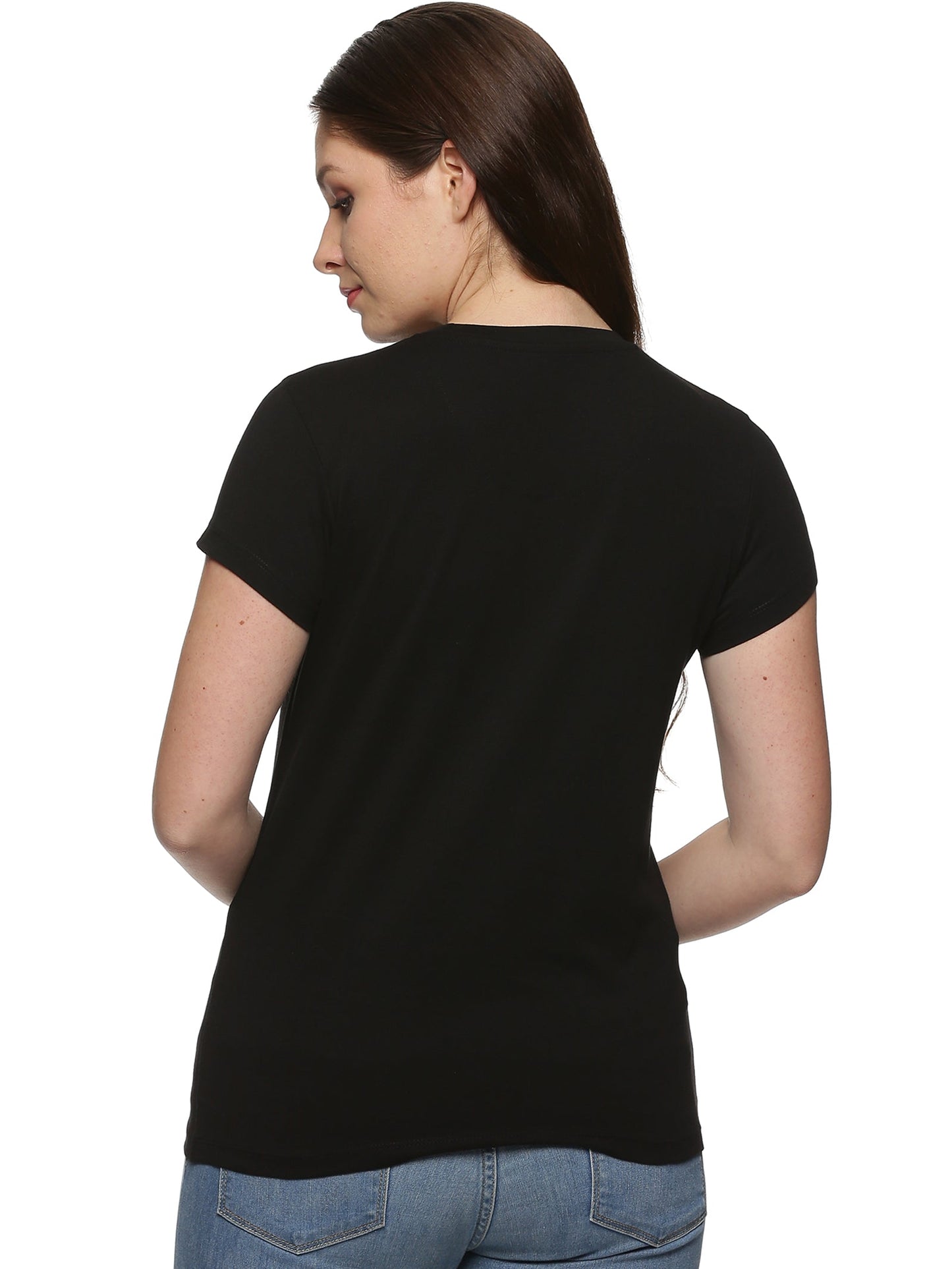 Women Round Neck Cotton Tee - Pack of 3