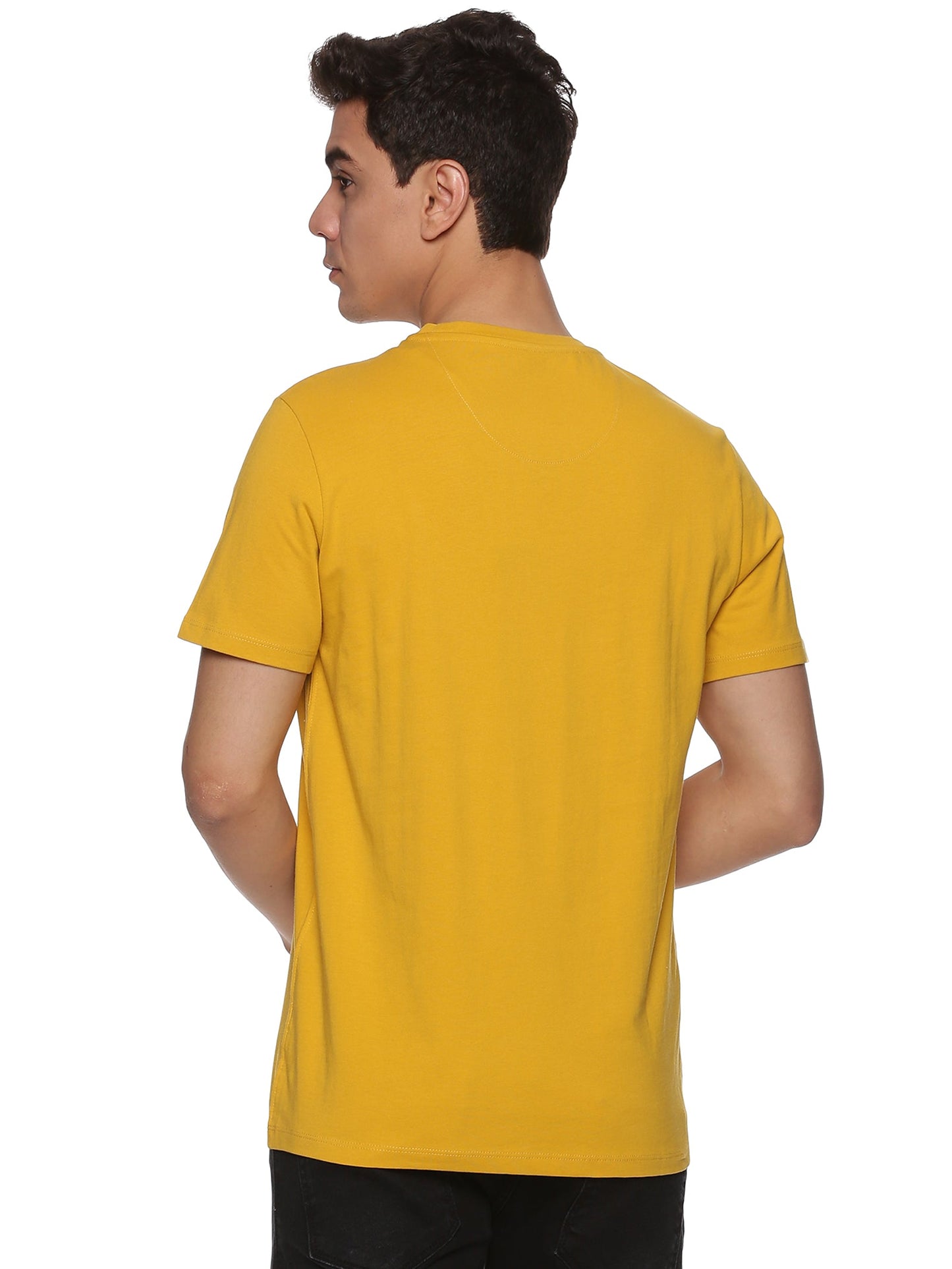 Men Round Neck Basic Organic T-Shirt - Pack Of 2 (Premium)