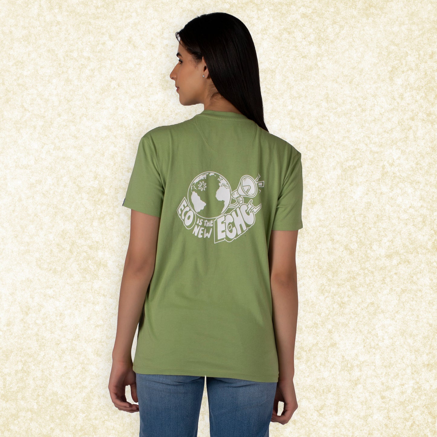 Women Drop-Shoulder Sleeves Premium Organic Cotton ECO T-Shirt