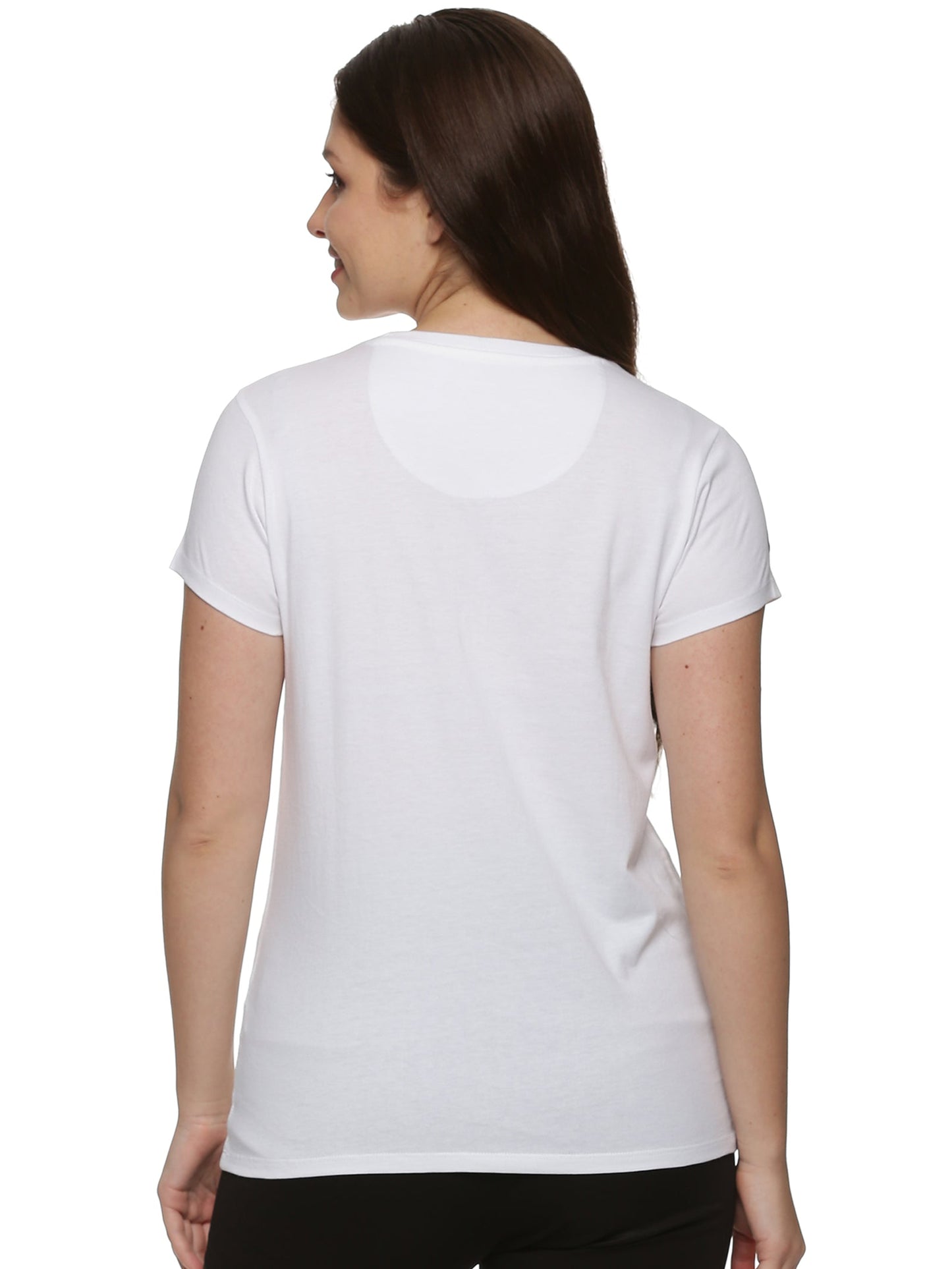 Women Round Neck Cotton Tee - Pack of 3