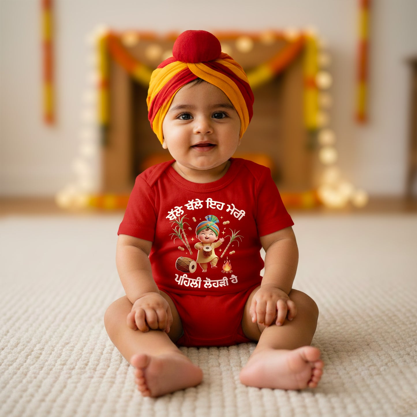 Balle Balle, This Is My First Lohri! In Panjab _ Red Onises