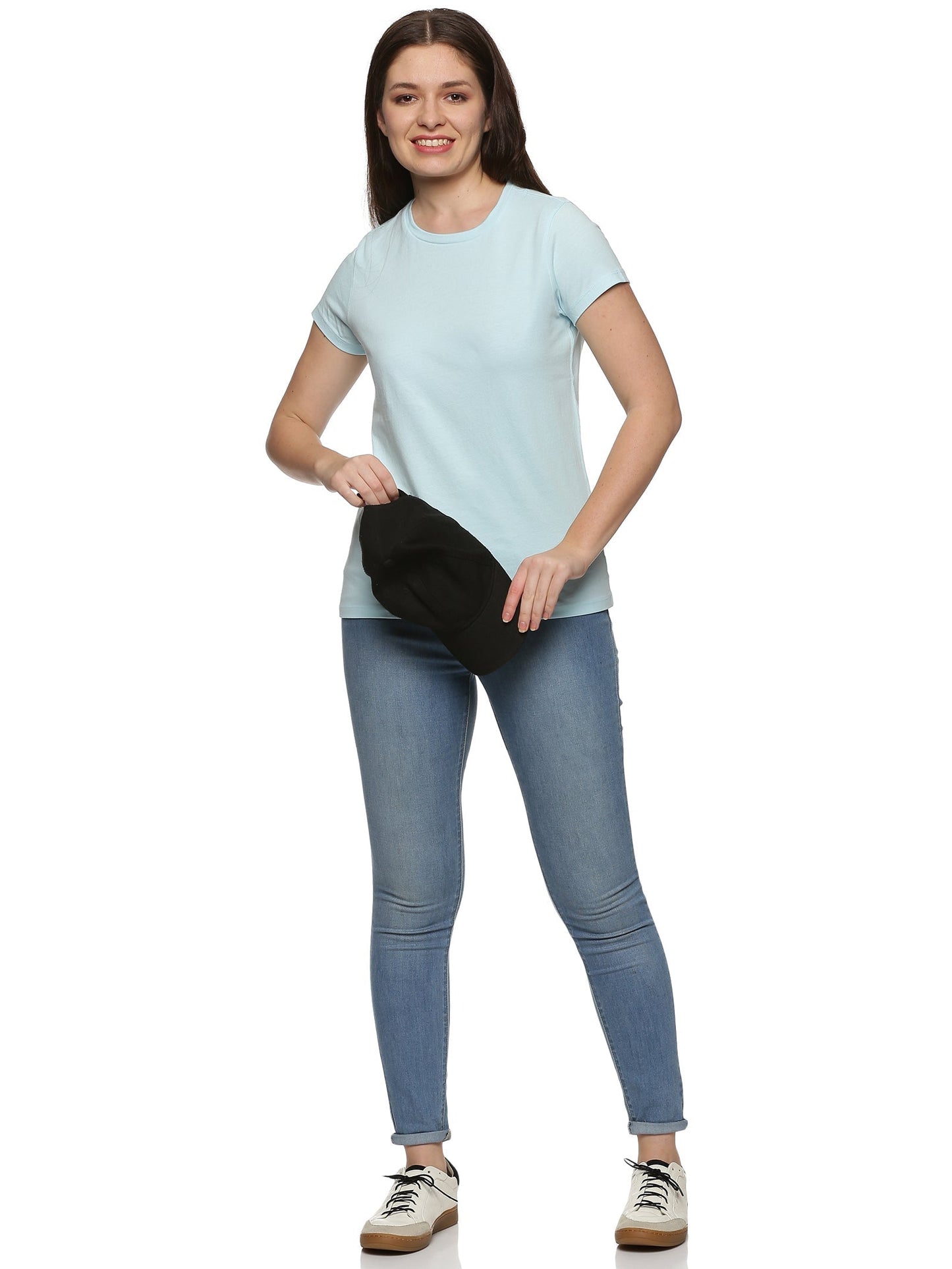Women Round Neck Cotton Tee - Pack of 3