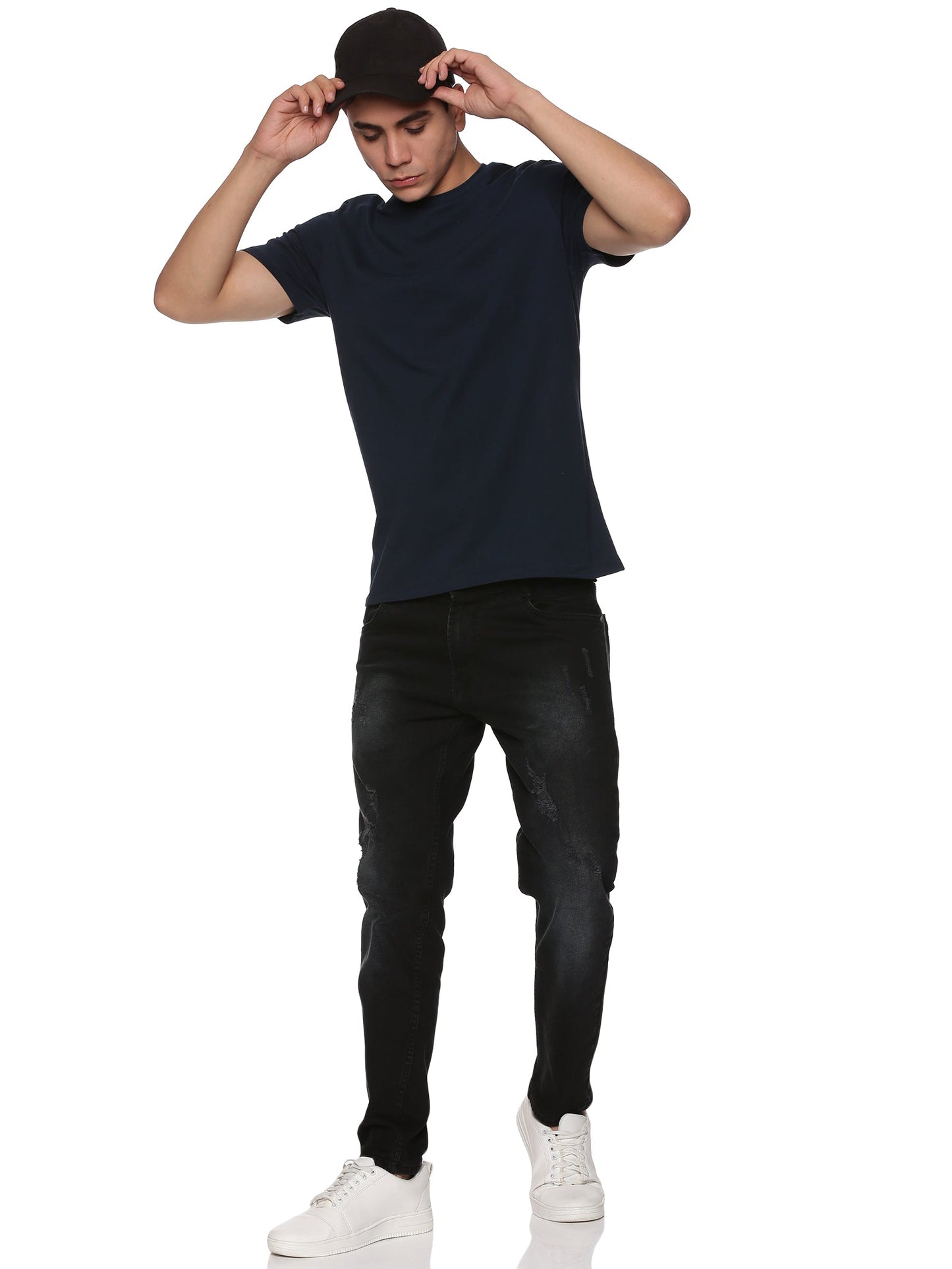 Men Round Neck Basic Organic T-Shirt - Pack Of 3 (Premium)