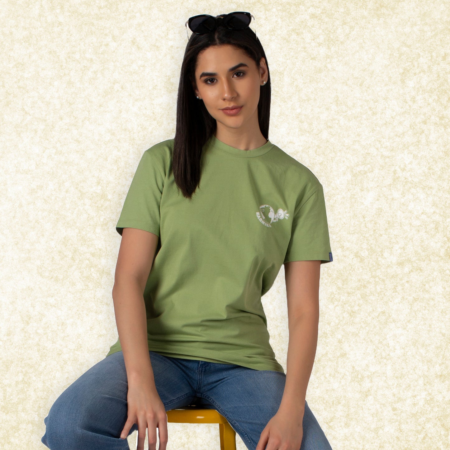 Women Drop-Shoulder Sleeves Premium Organic Cotton ECO T-Shirt