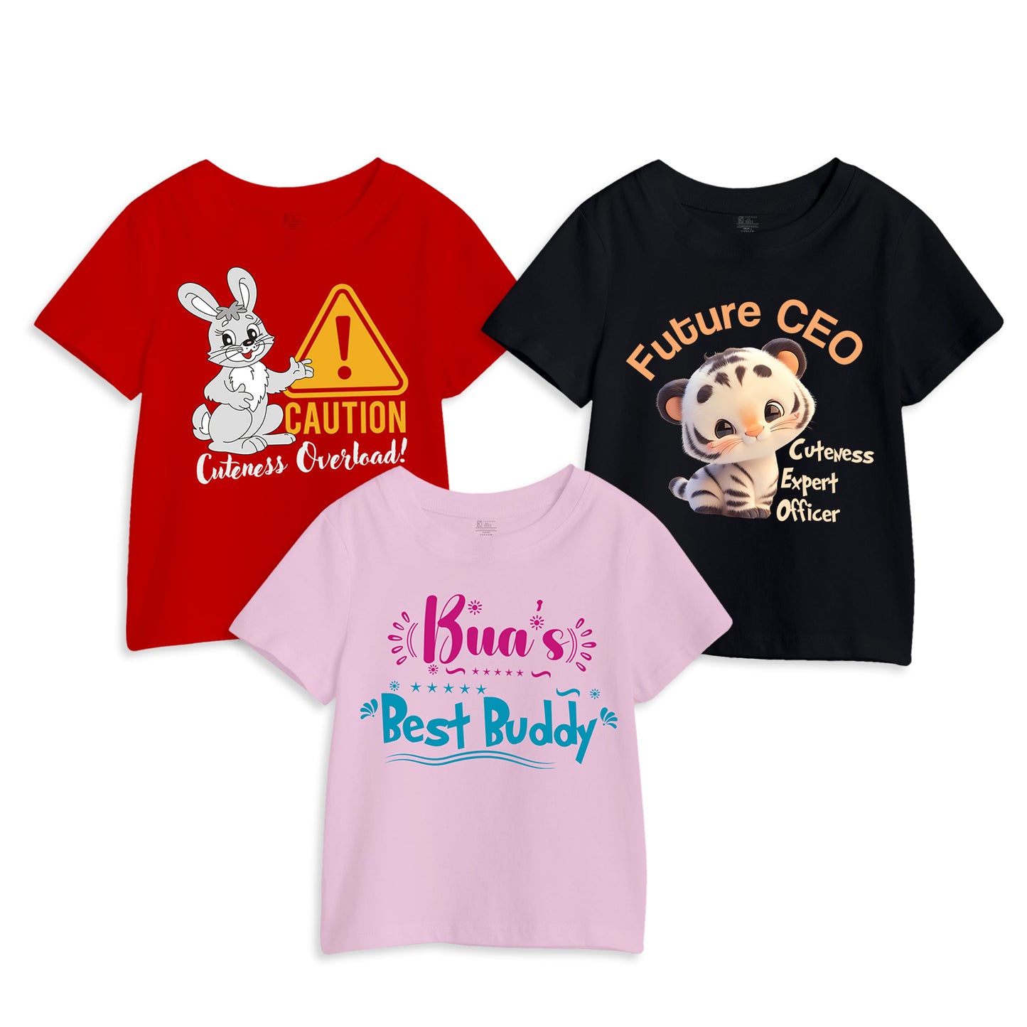Infant t-shirt pack_ Kiddie Cool Trio