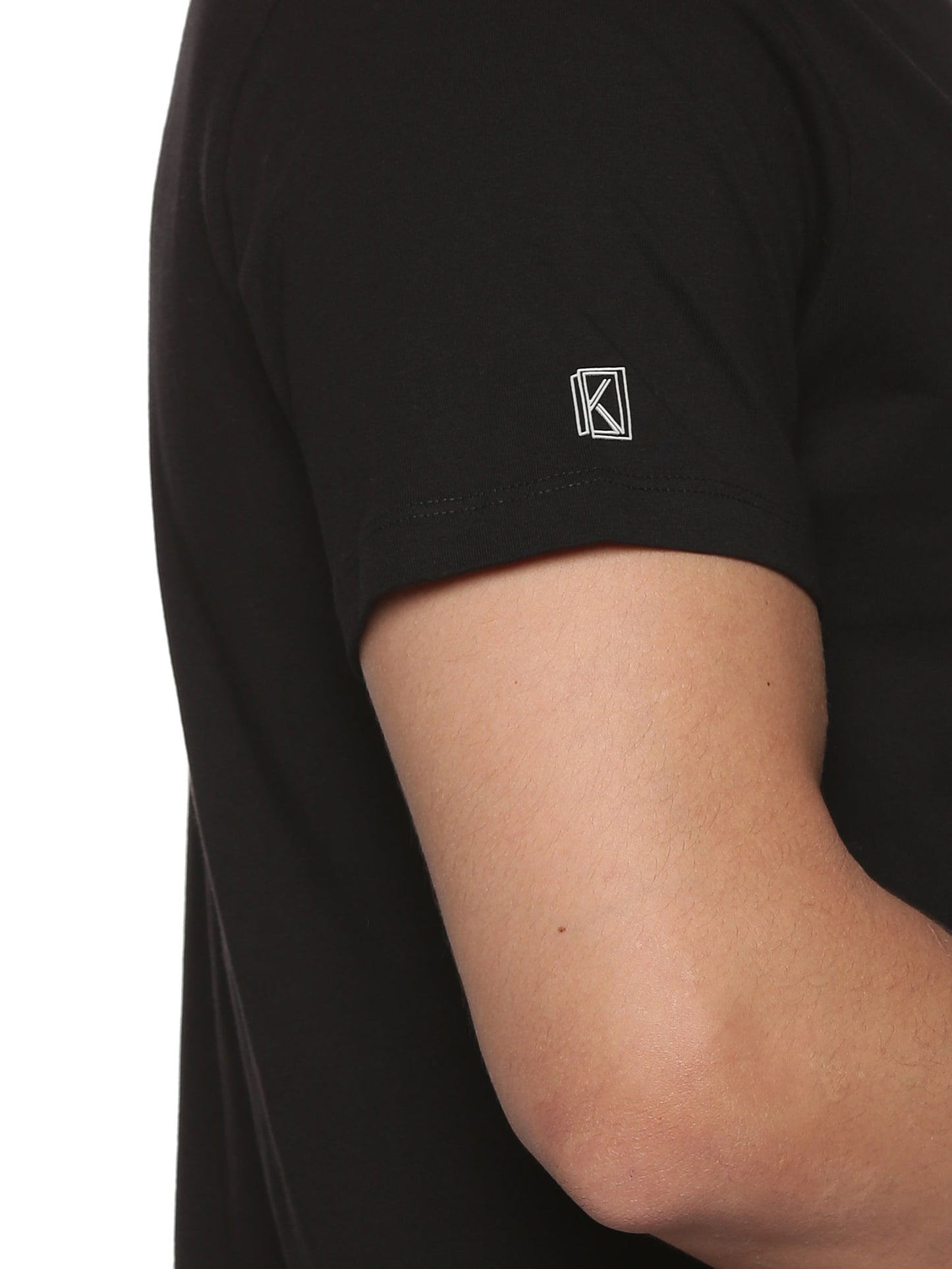 Men Round Neck Classic Karmikh Cotton T-Shirt - Pack of 2