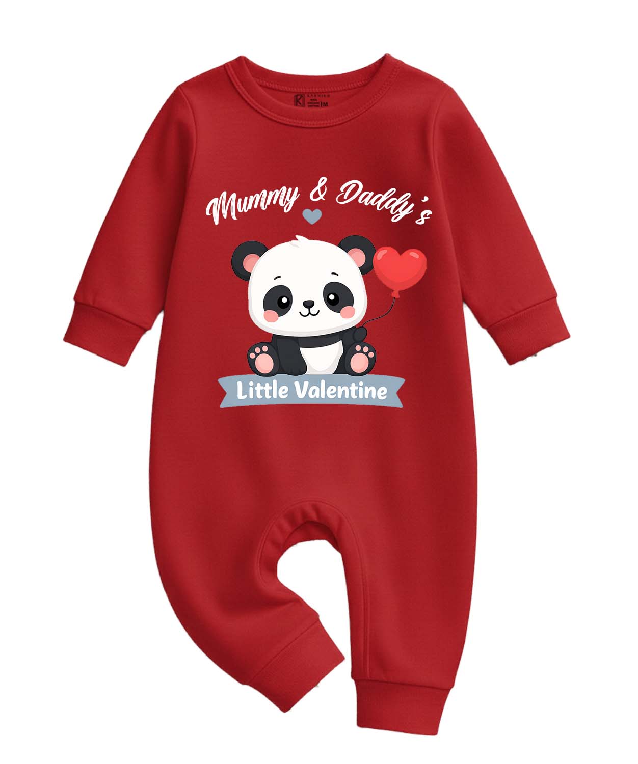 New Born & Baby Clothing | Baby’s First Valentine Outfit –Mommy & Daddy 's Little Valentine | Soft Cotton