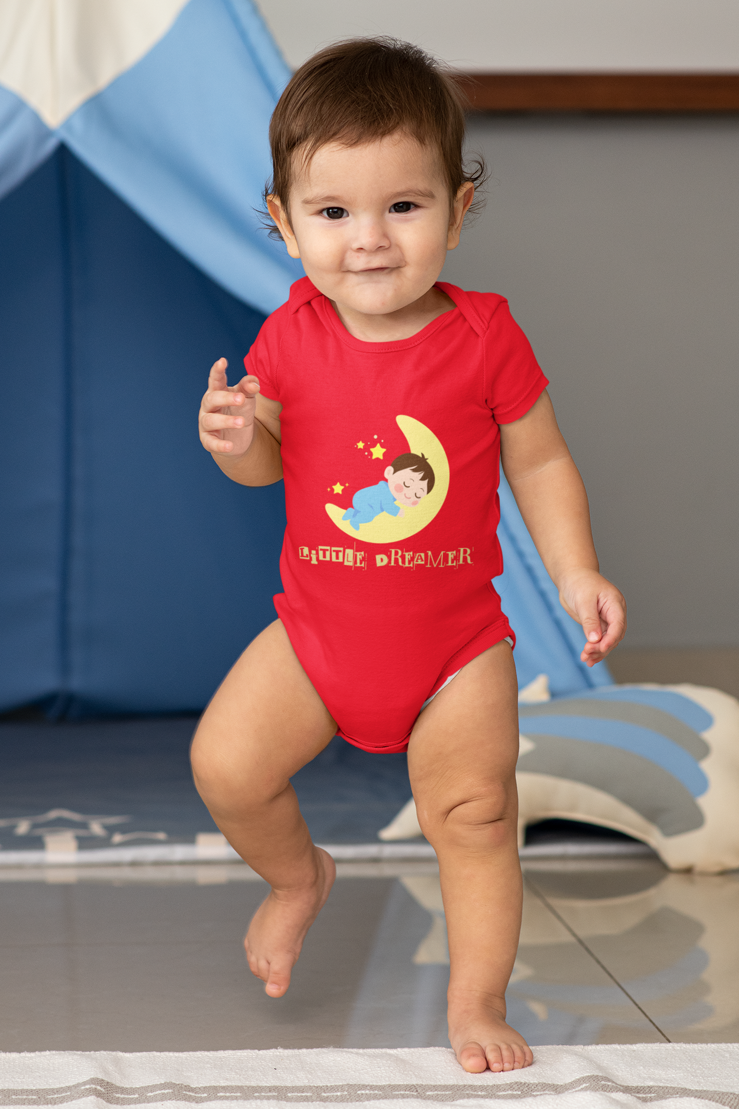 Ultra soft organic cotton new born dress_little dreamer