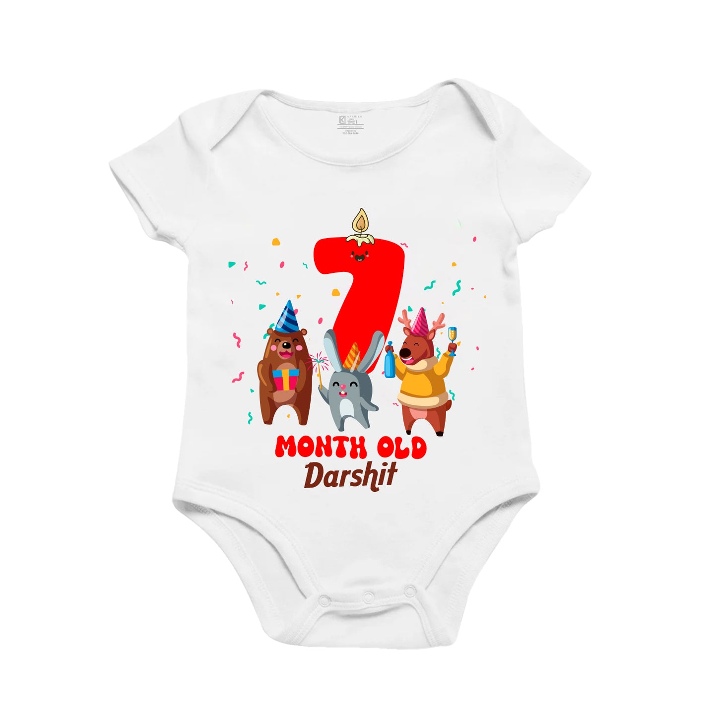 Infant monthly Birthday Bliss Onesie
