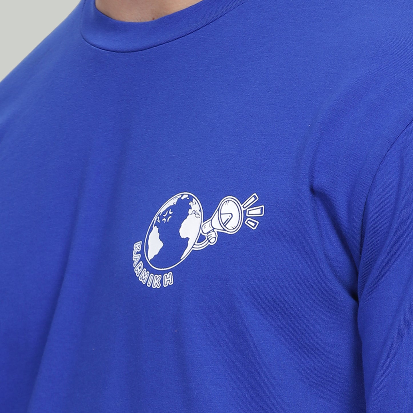 Men Drop-shoulder Loose Fit premium organic cotton Eco Tshirt