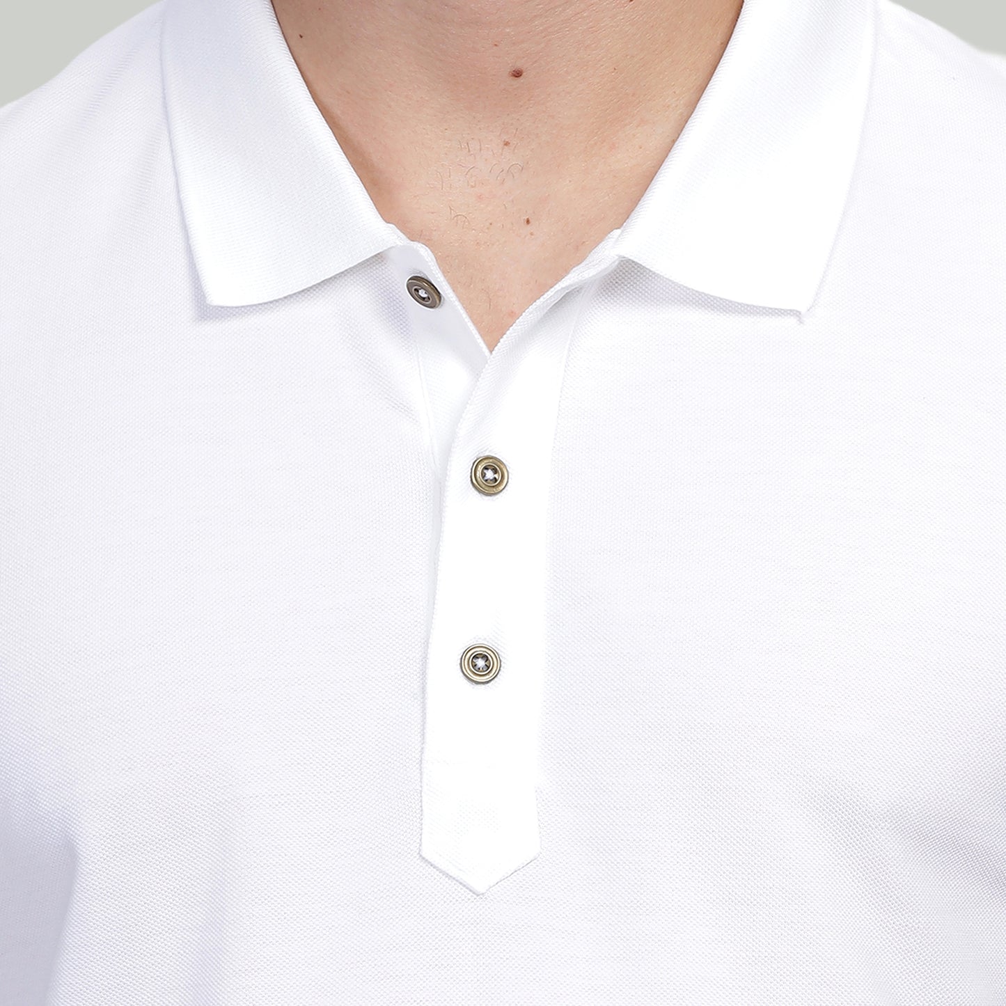 White Polo T-Shirt