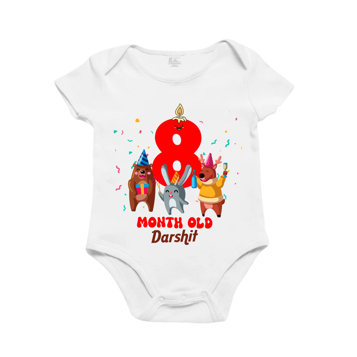 Infant monthly Birthday Bliss Onesie