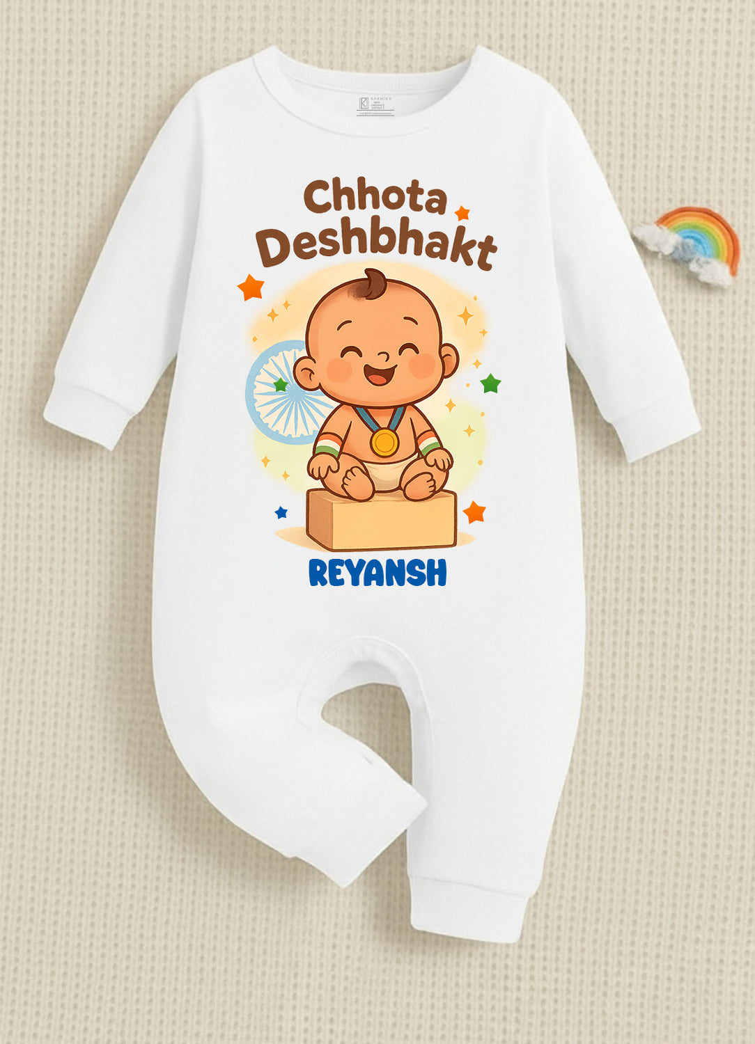 first Republic day baby dress