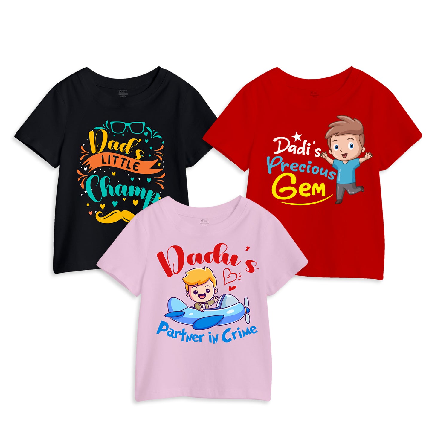 Infant t-shirt pack_ Tiny Trendsetters Trio