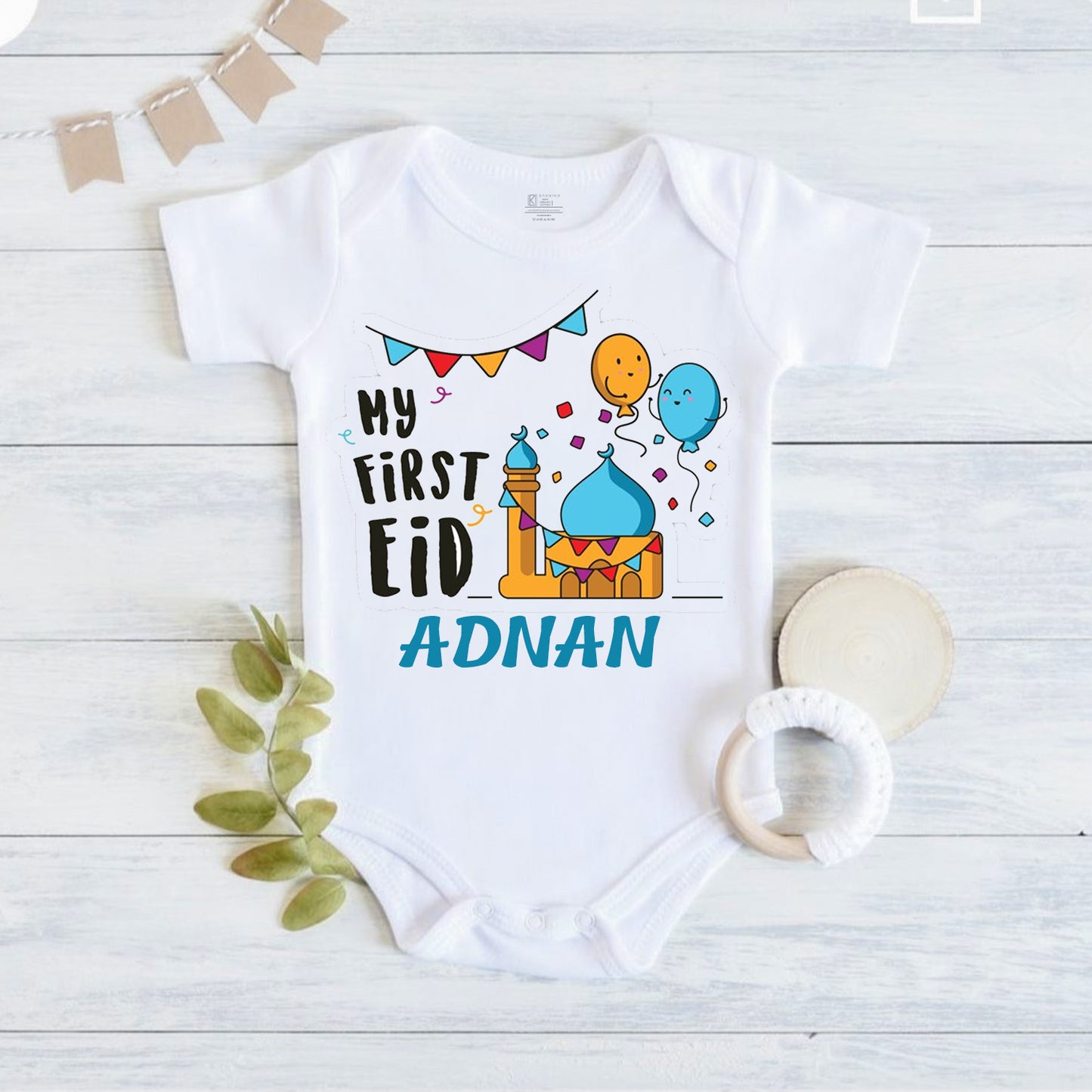Eid Onesie for Newborn – Soft & Comfortable Eid
