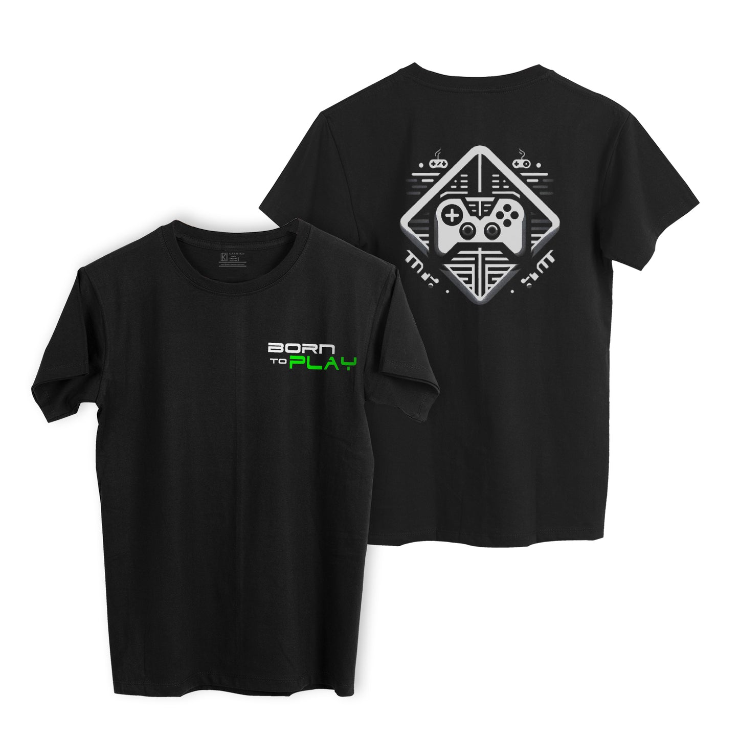 Gamer Born To Play Oversized T-Shirt
