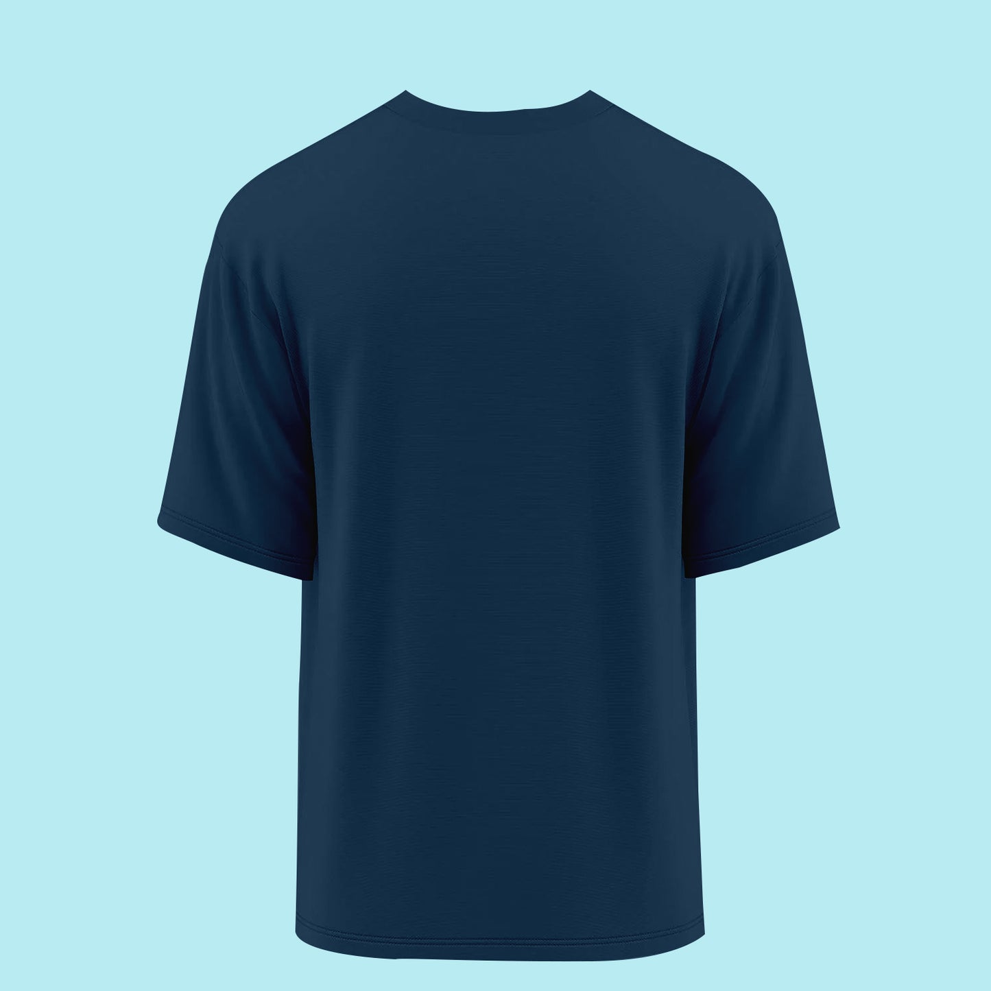 Chillaxing Navy Oversized Fit T-shirt