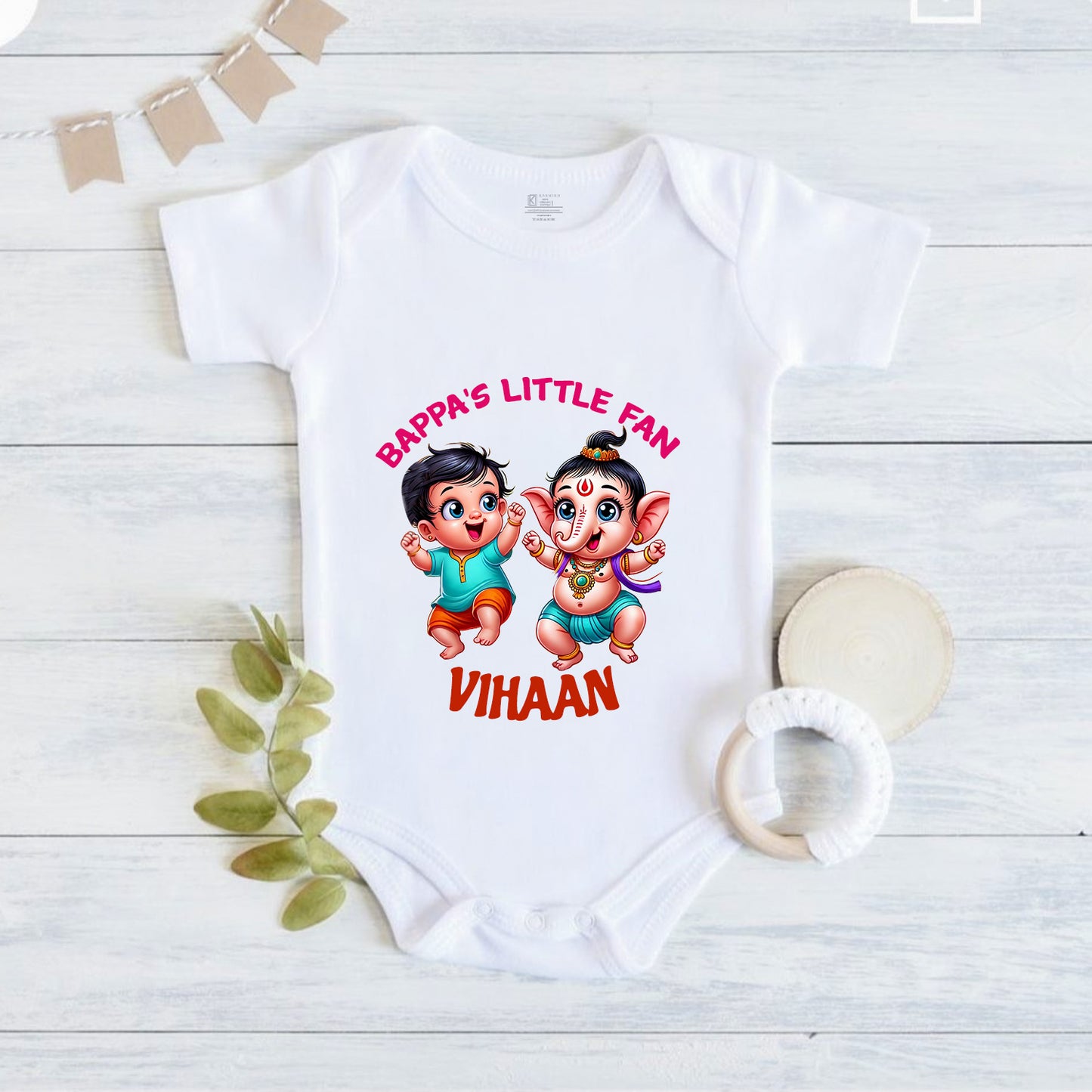 Bappa Fan With customised Name