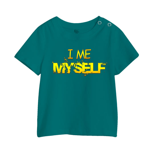 I Me Myself Kids Printed T-Shirt