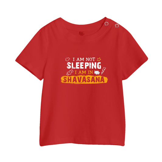 I Am Not Sleeping Kids Printed T-Shirt