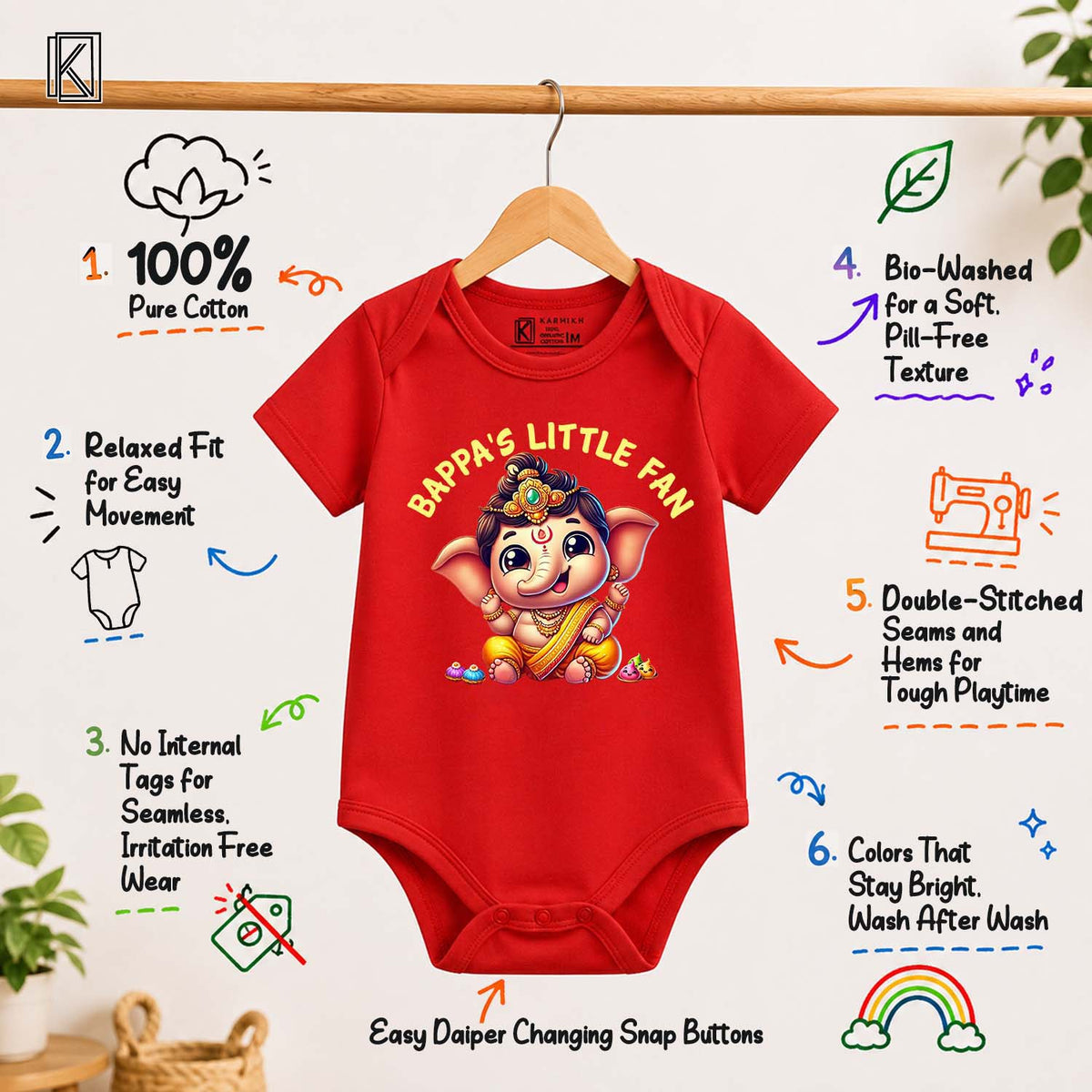 Bappa's Little Fan