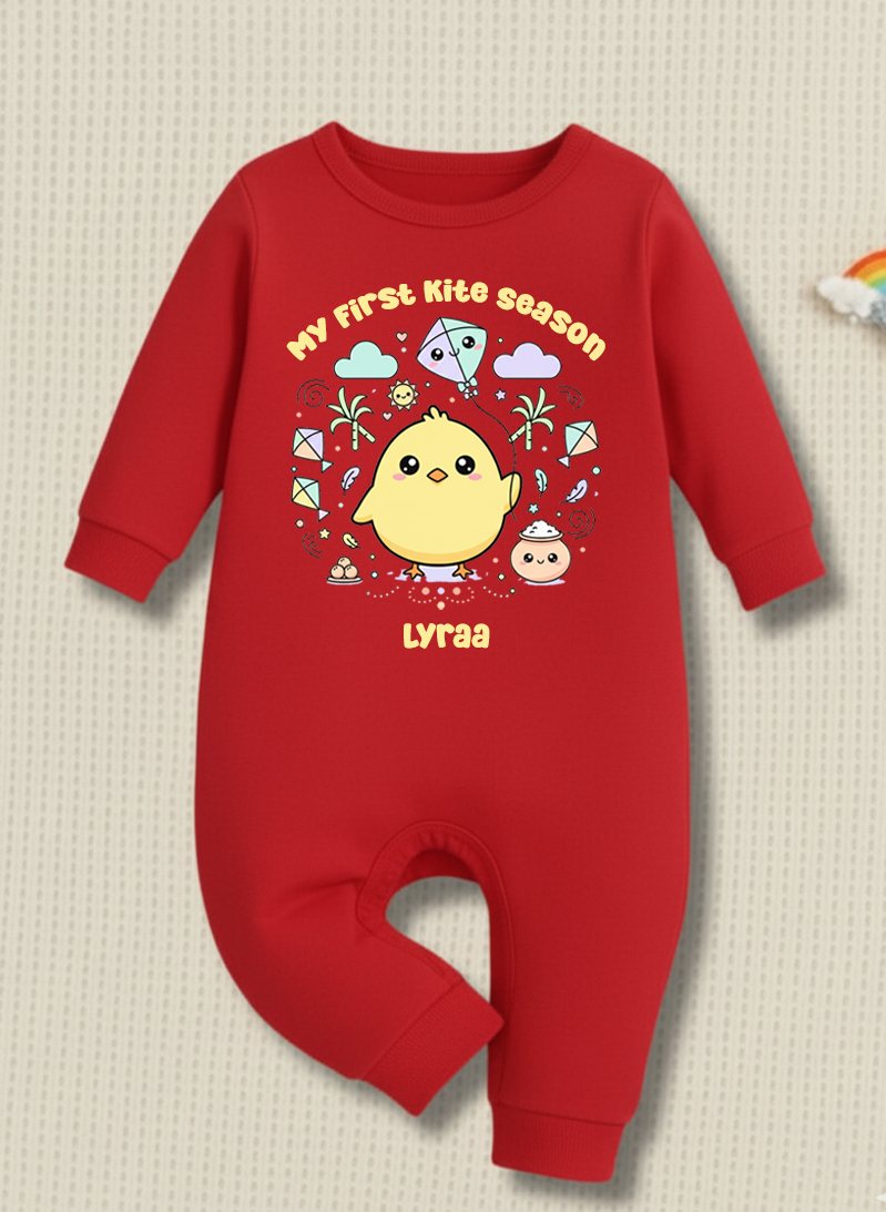 Red romper for sankanthri