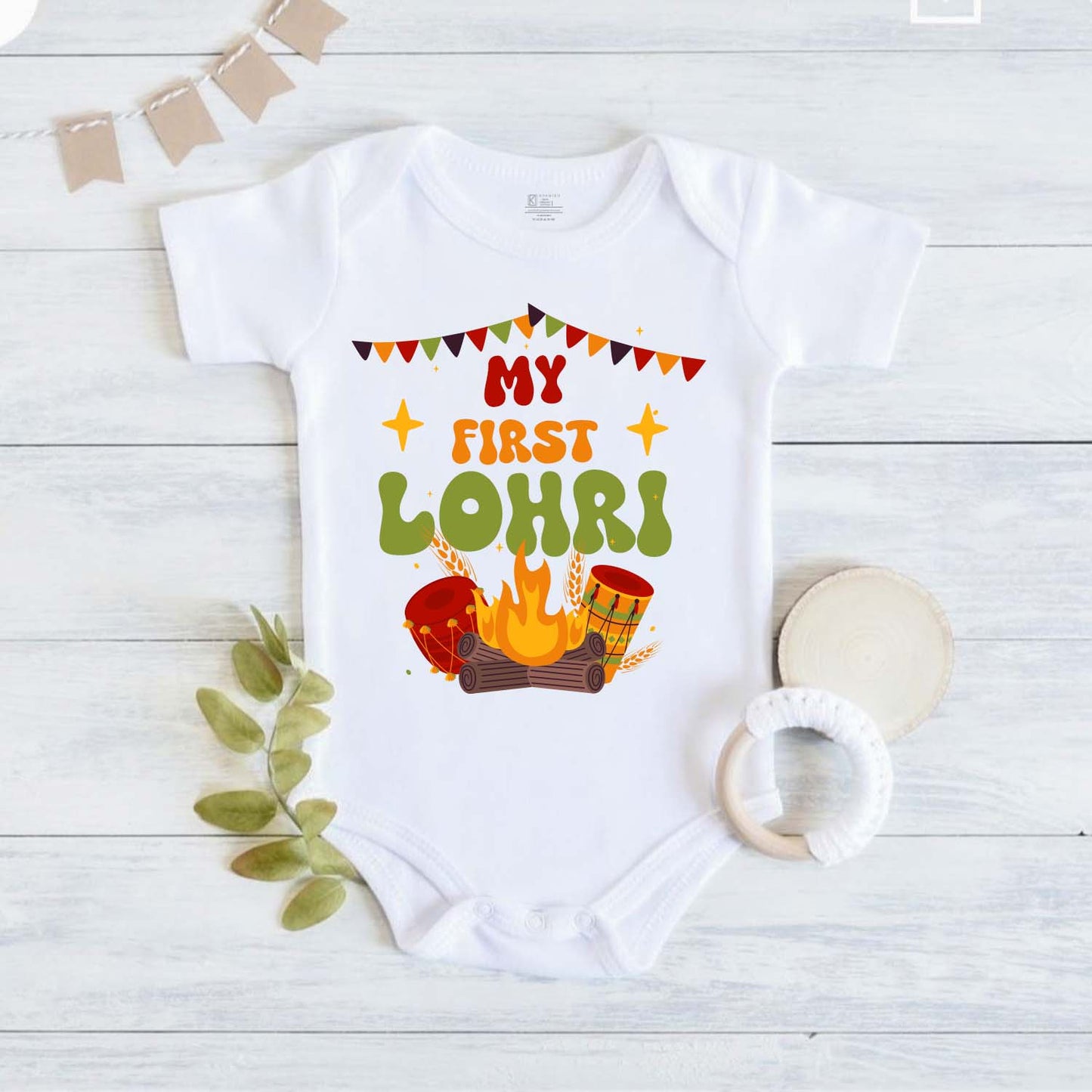 baby clothing -first lohri dress