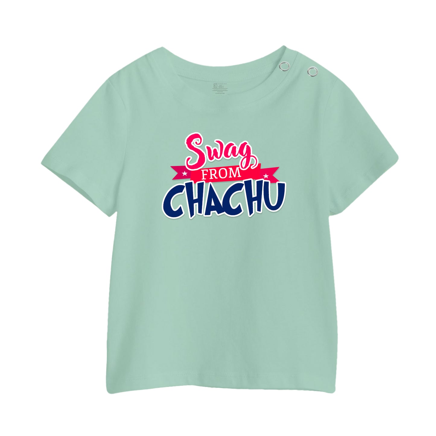 Swag From Chachu Kids Printed T-Shirt