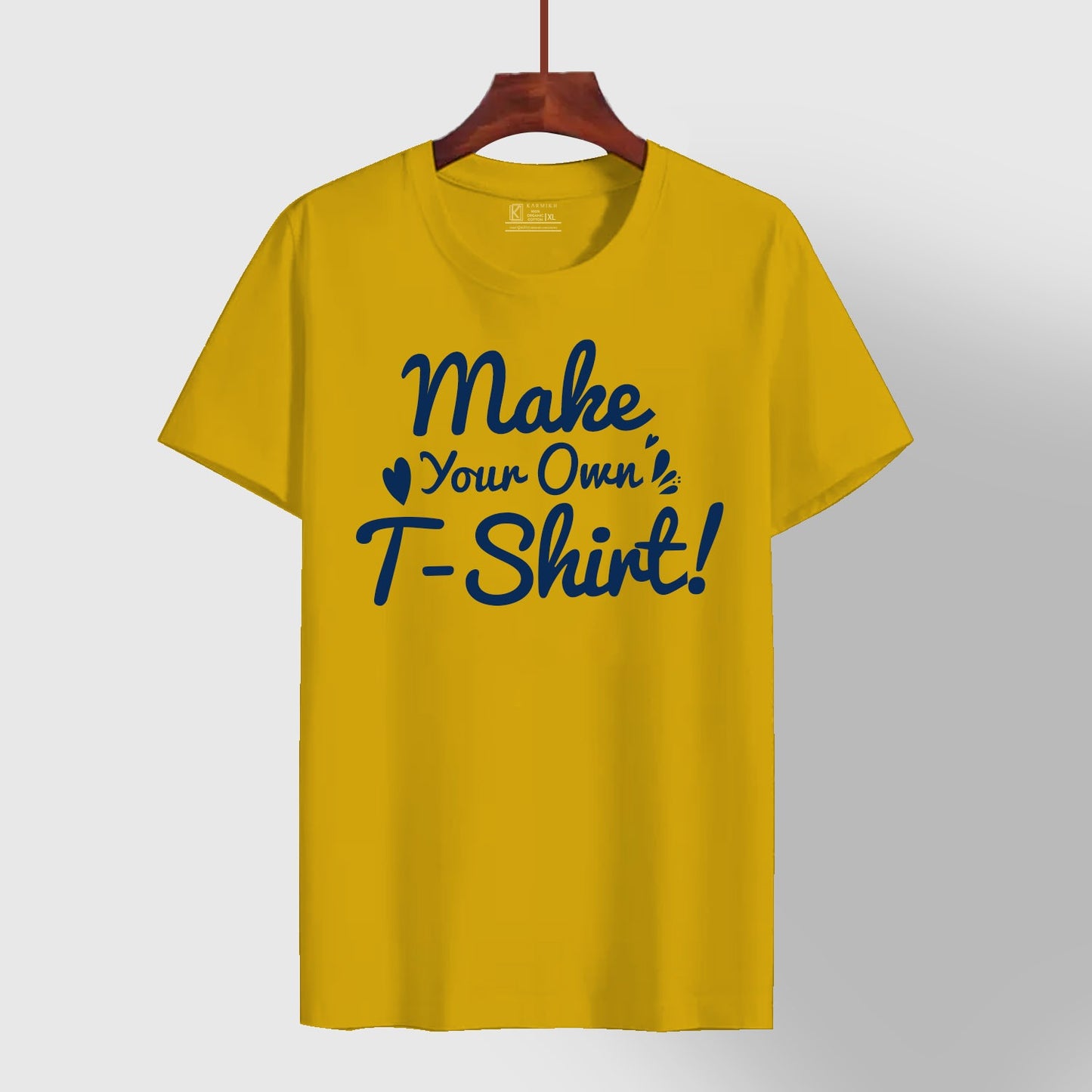 Customized Adult T-shirt _ Yellow