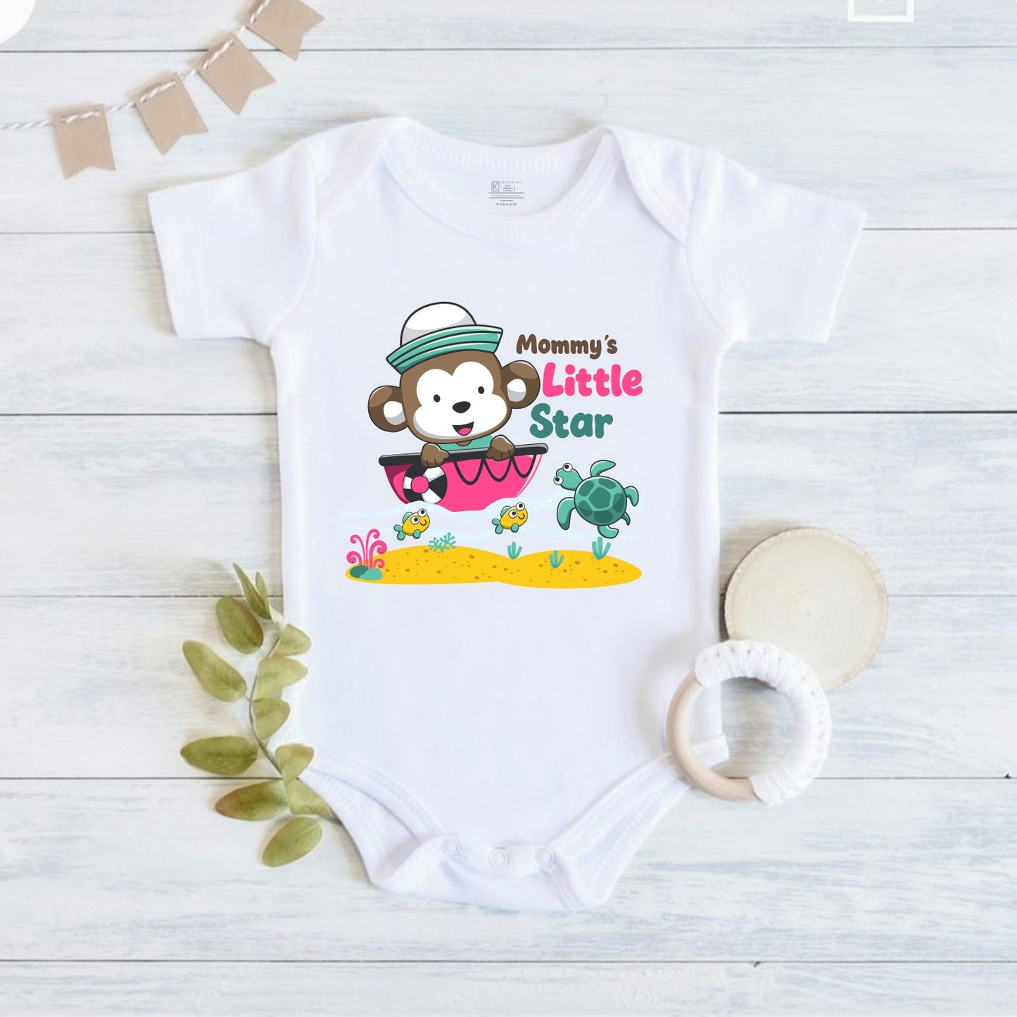New Born & Baby Clothing | Mommy's Little Star | Soft Cotton