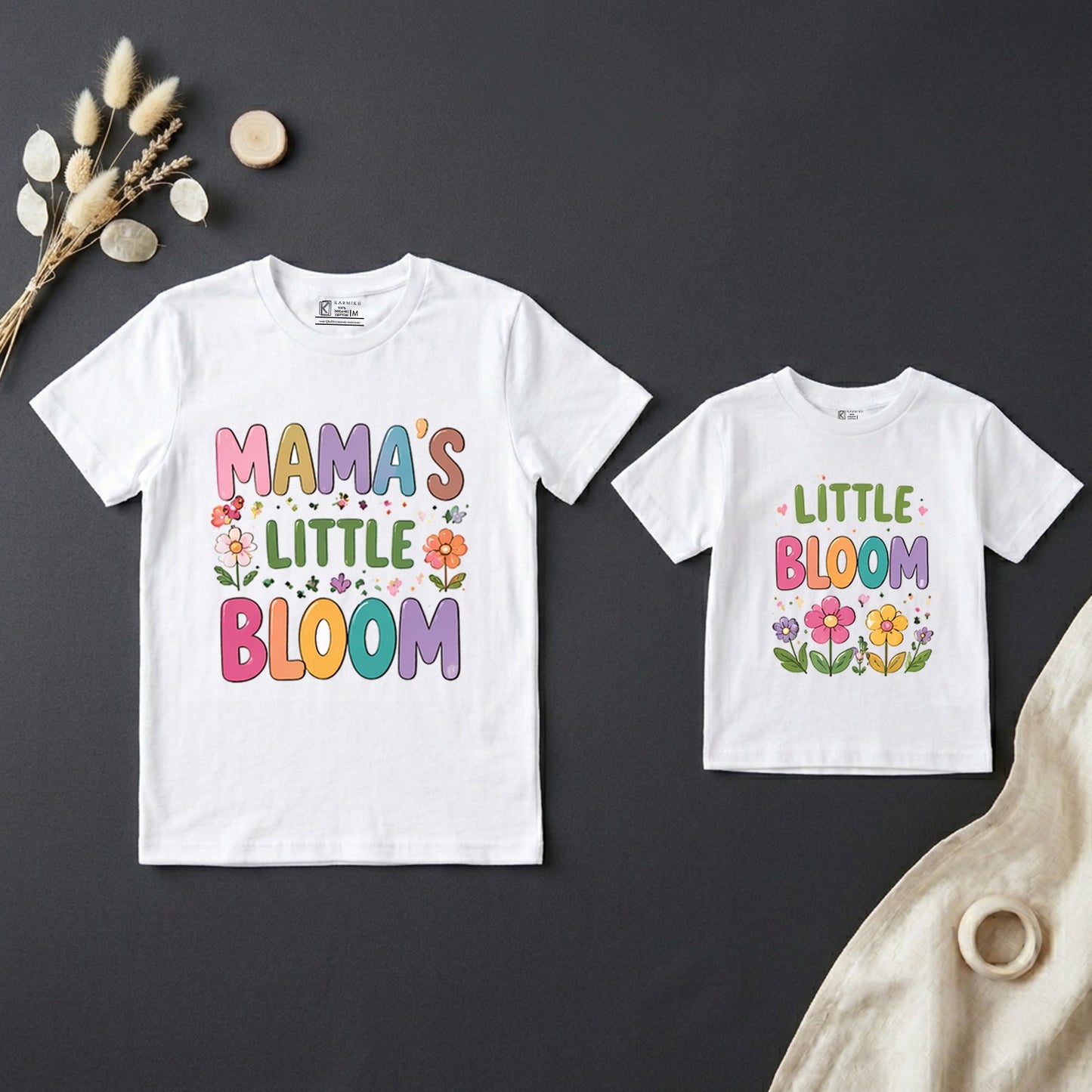 New Born & Baby Clothing | Mama's Little Bloom & Little Bloom | Soft Cotton Combo T-shirt
