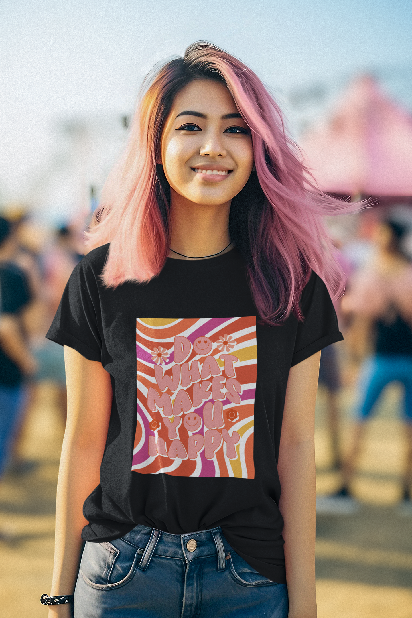 Do What Makes You Happy Black