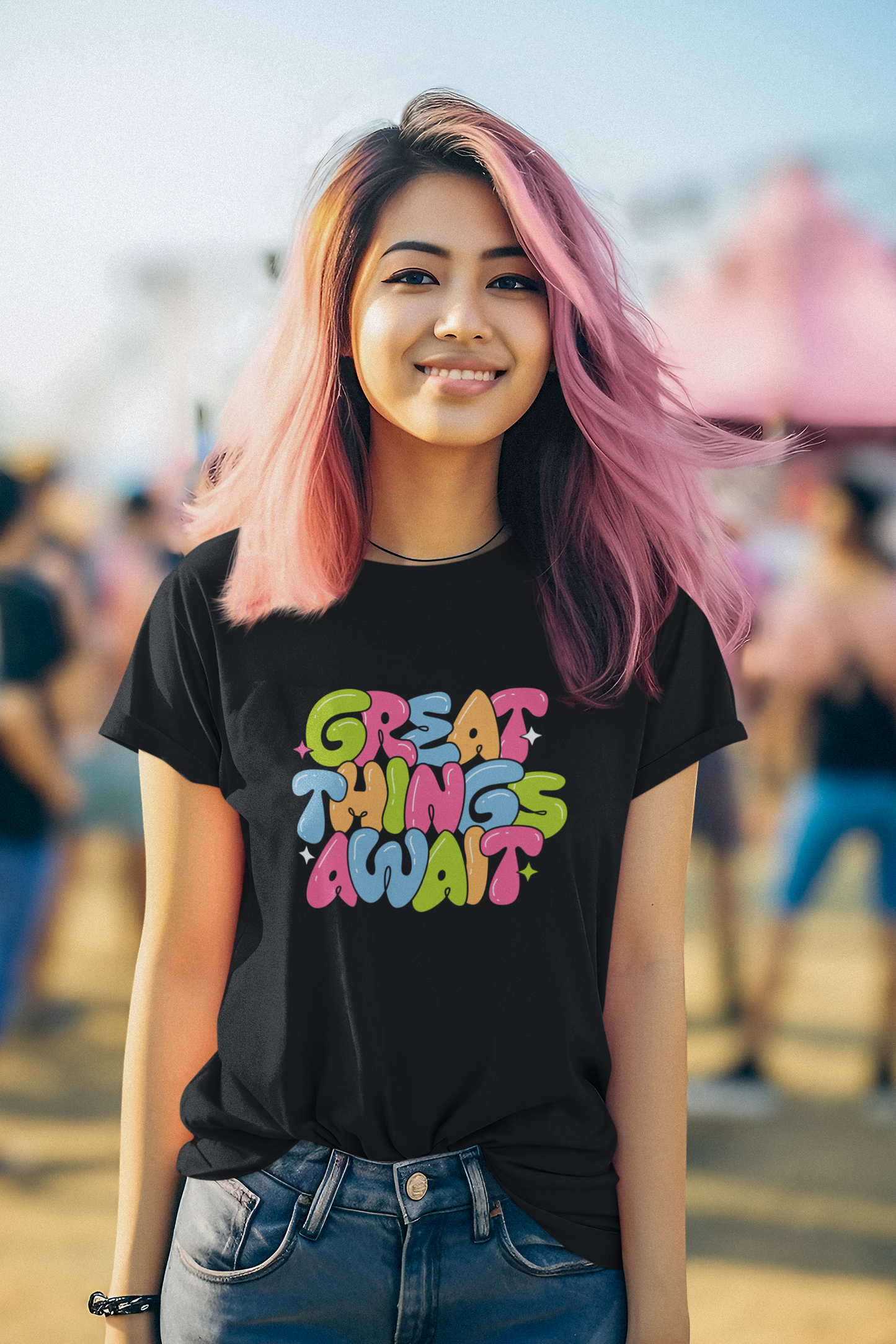 Great Things Await Black