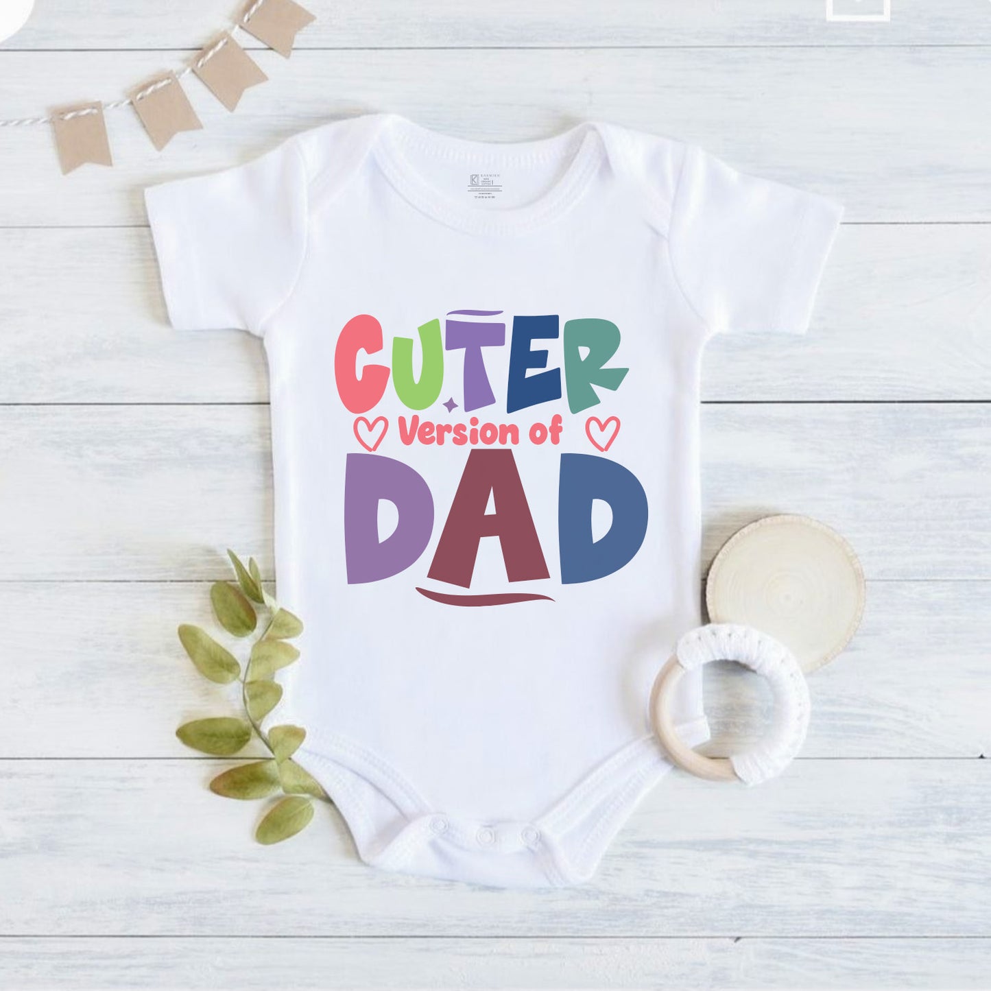 New Born & Baby Clothing | Cuter Version Of Dad_2 | Soft Cotton