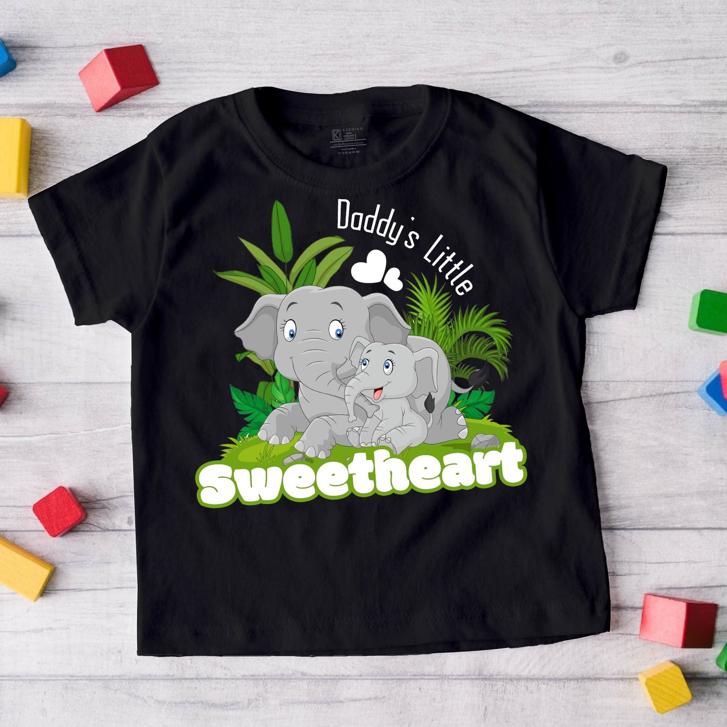 New Born & Baby Clothing | Baby’s First Valentine Outfit Daddy's Little Sweetheart | Soft Cotton