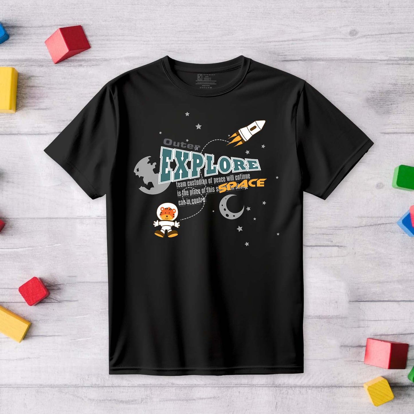 Explore Kids Printed T-Shirt