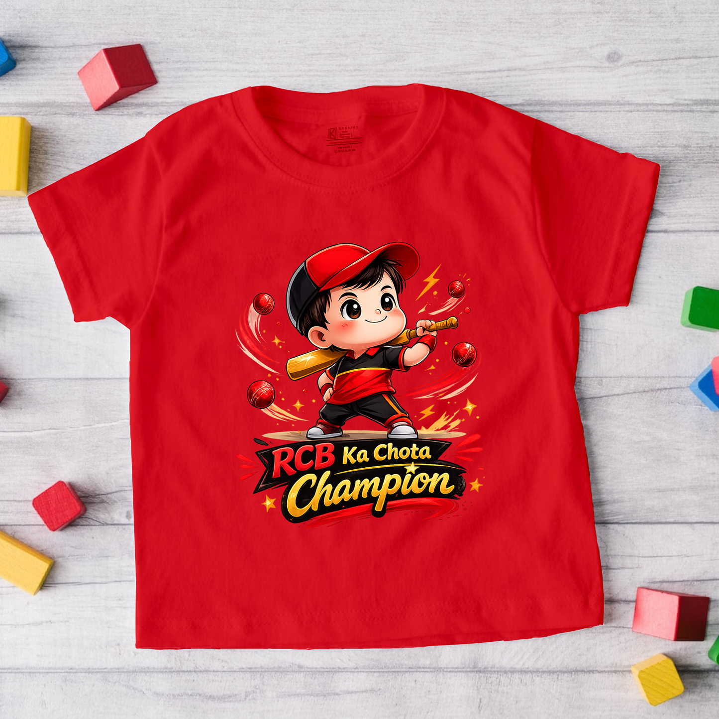 New Born & Baby Clothing | RCB Ka Chota Champion | Soft Cotton T-shirt