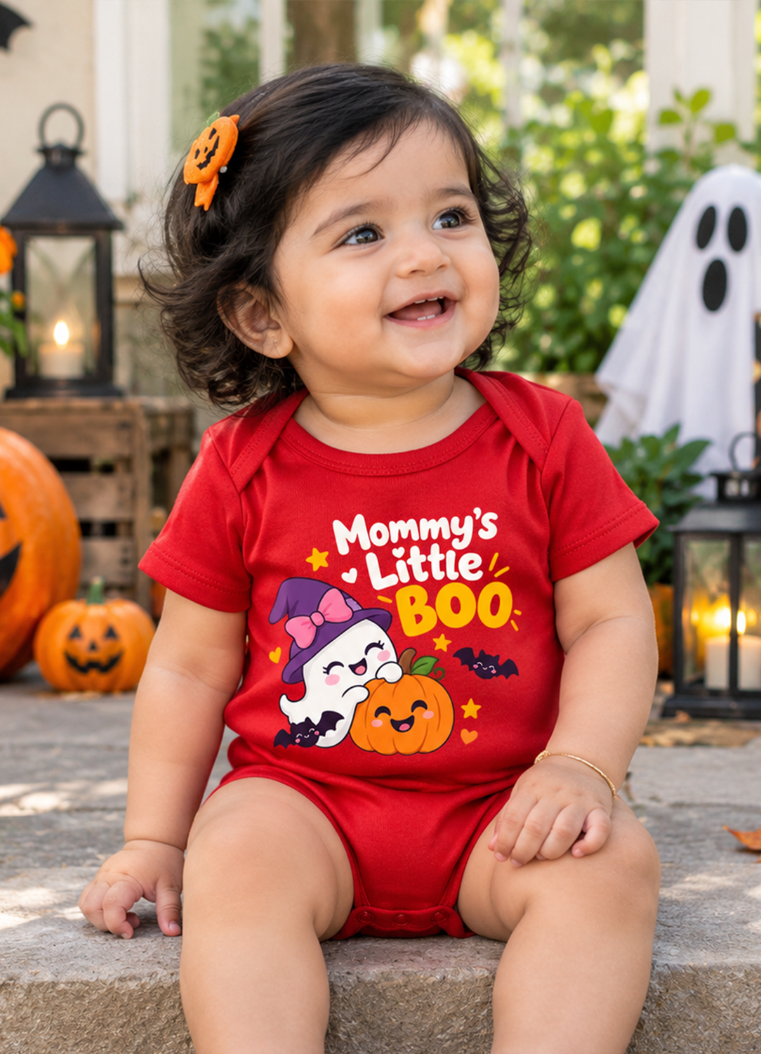 Mommy’s Little Boo – Halloween Baby Romper 👻🧡
