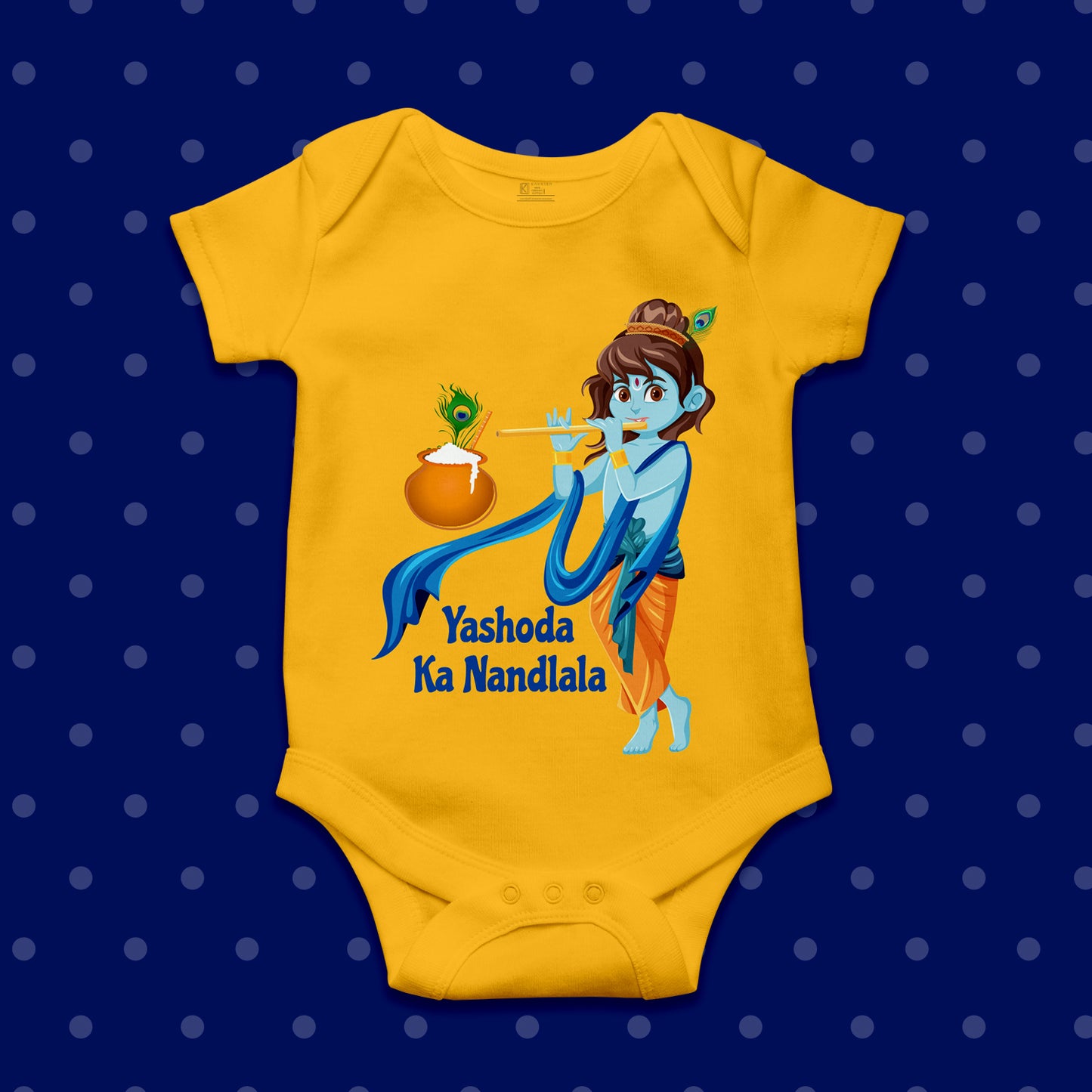Yashoda Ka Nandlala_ Yellow Onesie