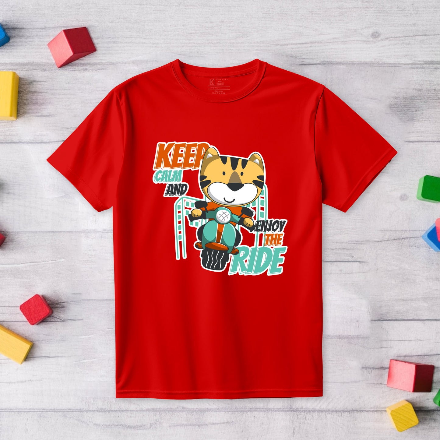 Keep Calm Kids Printed T-shirt