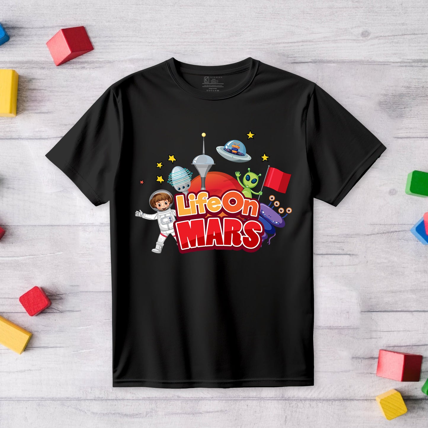 Life on Mars Printed T-shirt