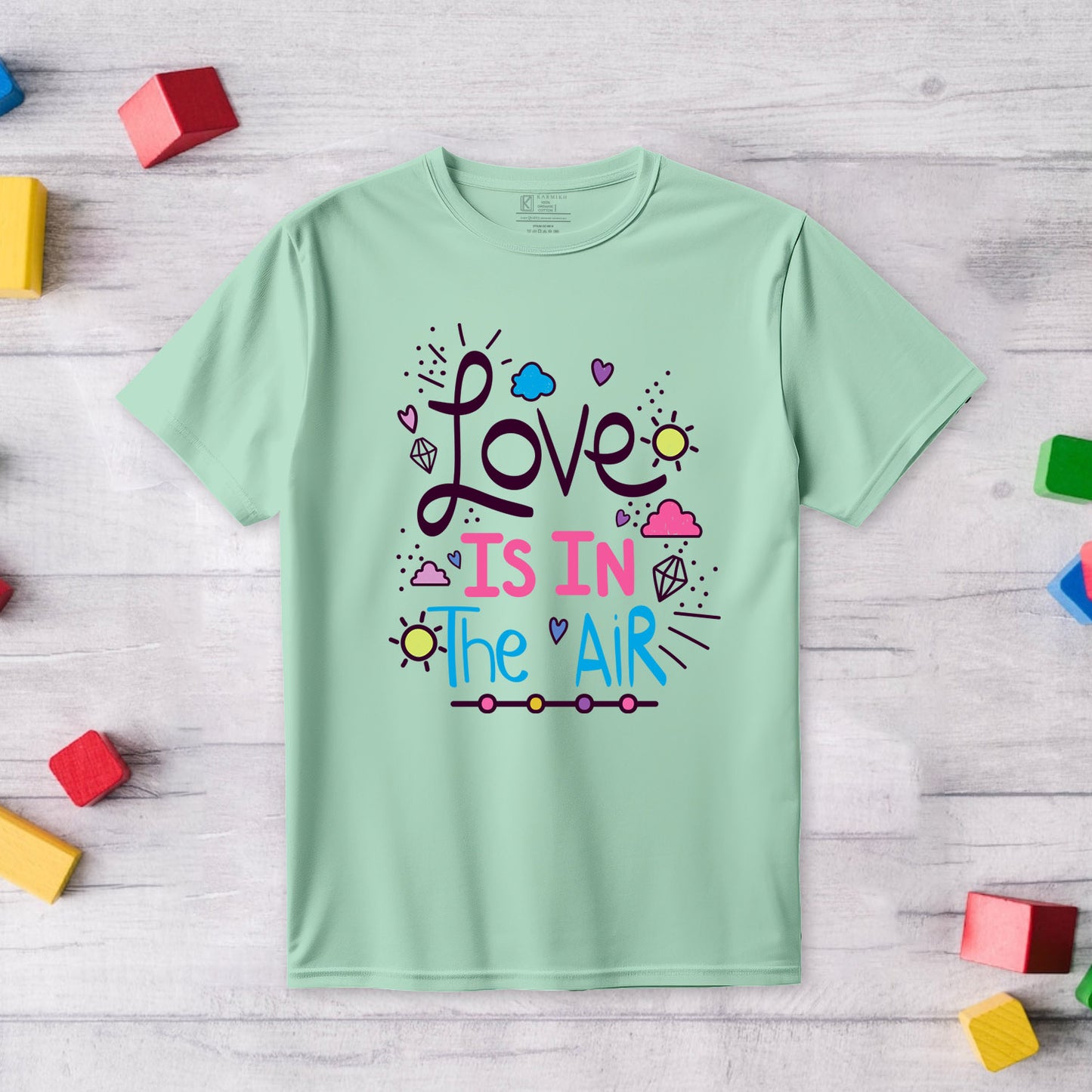 Love is in the Air Printed T-shirt