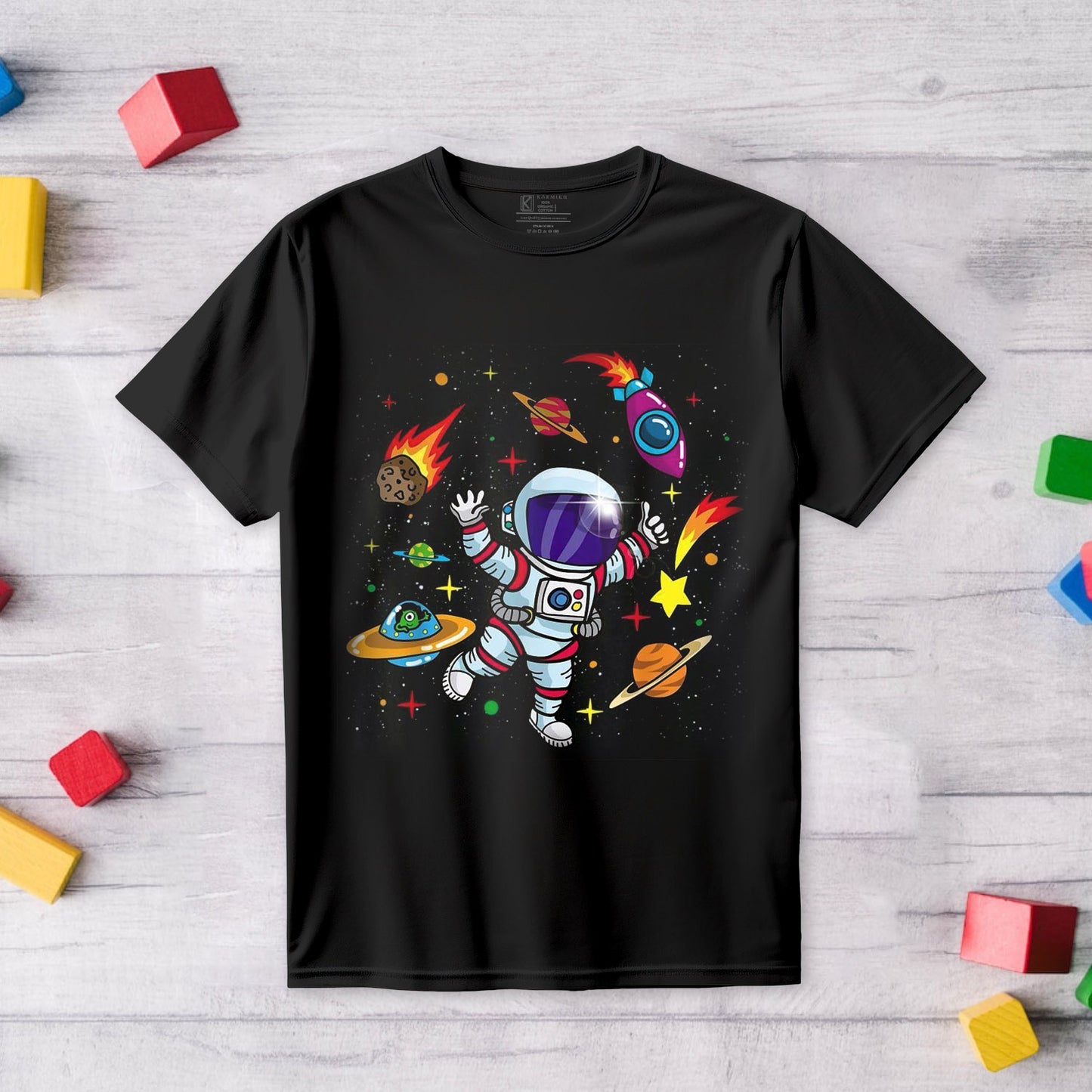 Astronaut Kids Printed T-shirt