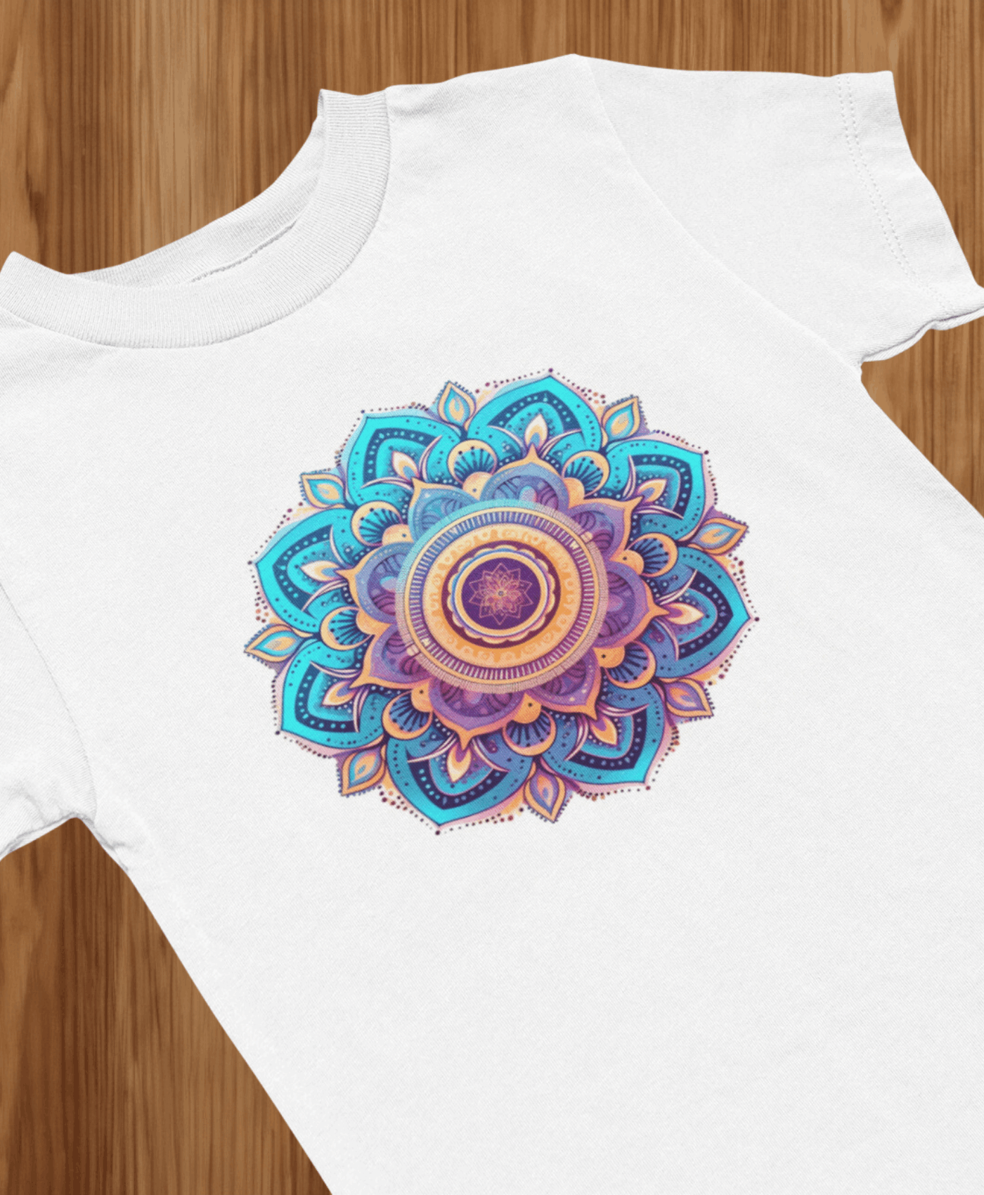 Regional Art Themed Mandala T-shirt