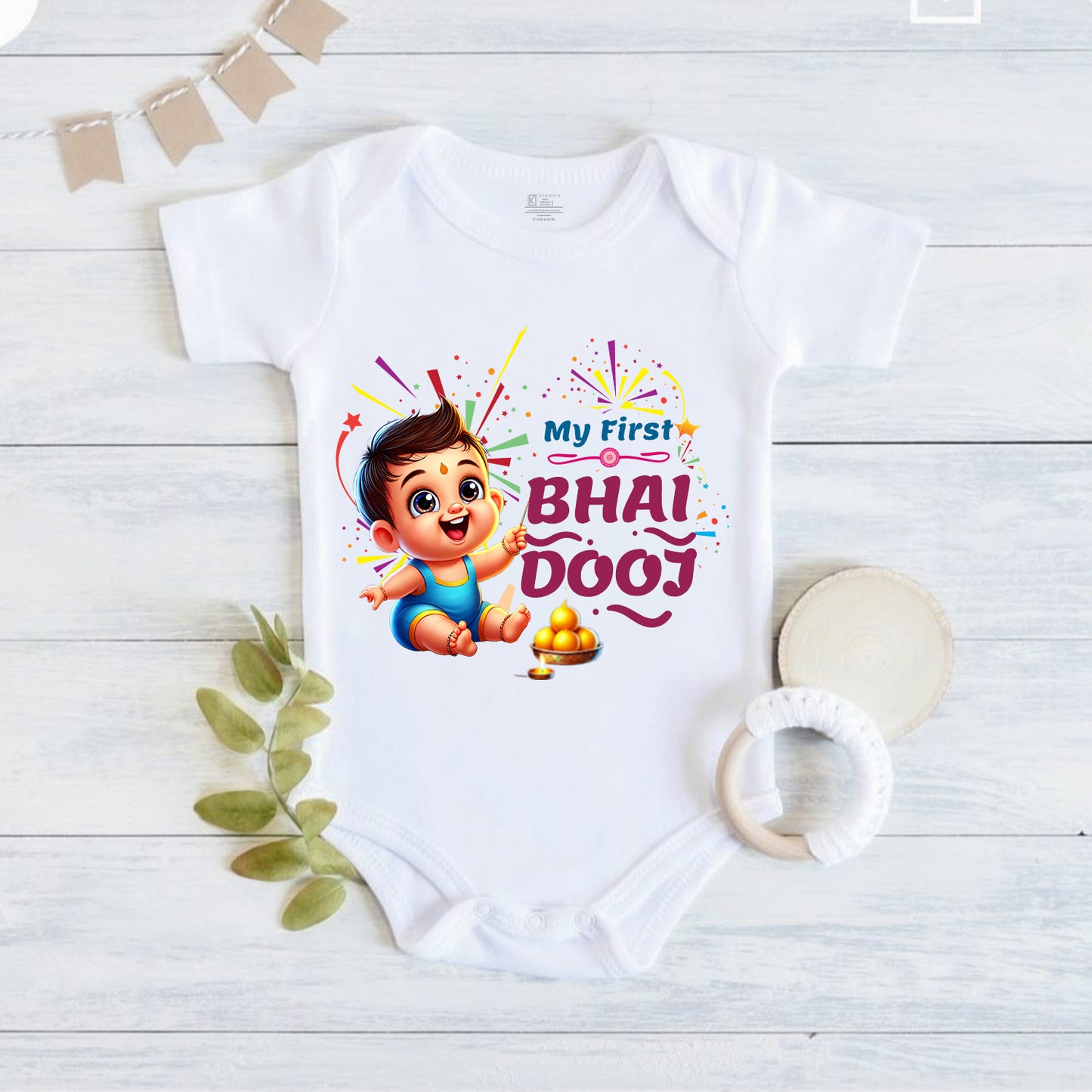 My First Bhai Dooj White